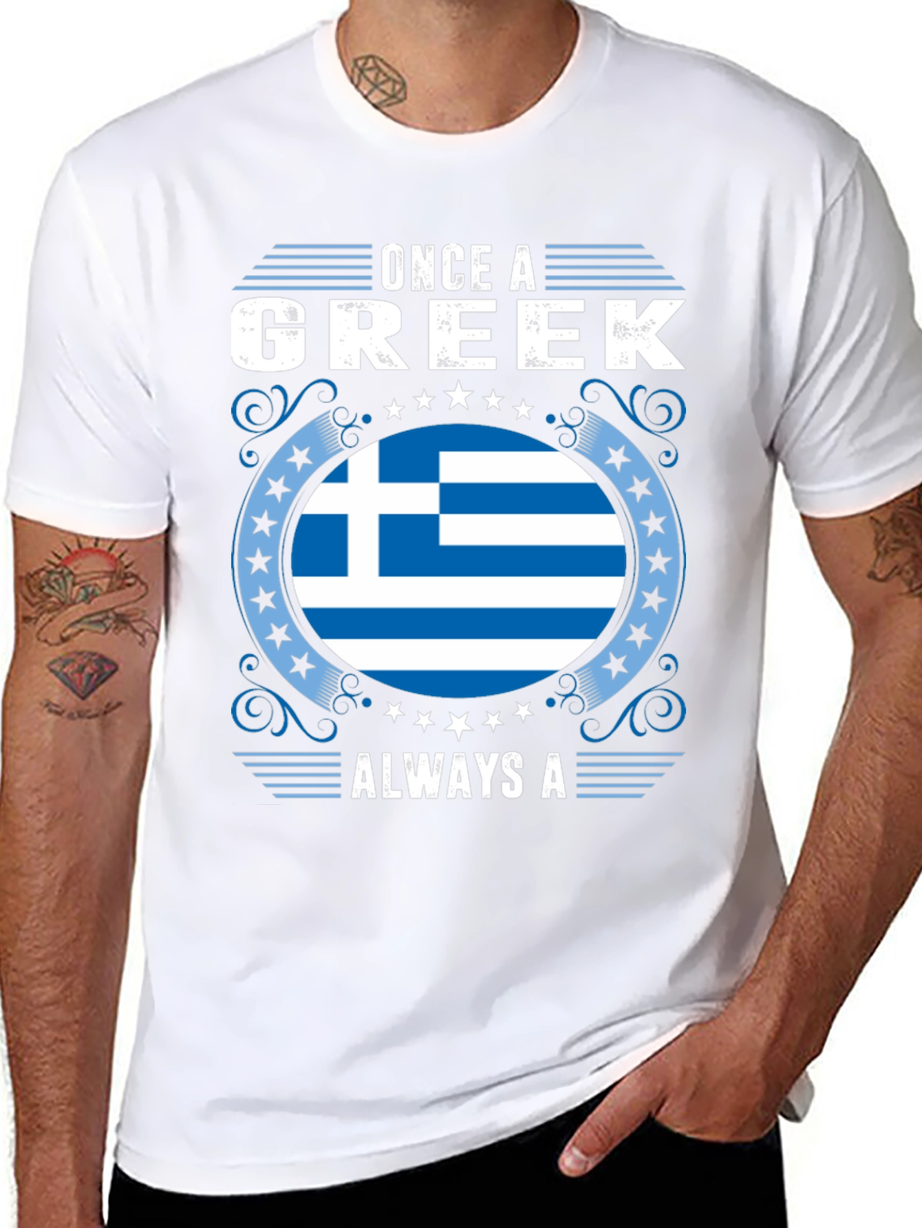 Once A Greek Always A T-Shirt