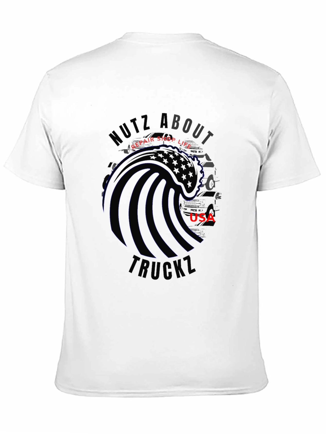 Nutz About Truckz USA T-Shirt