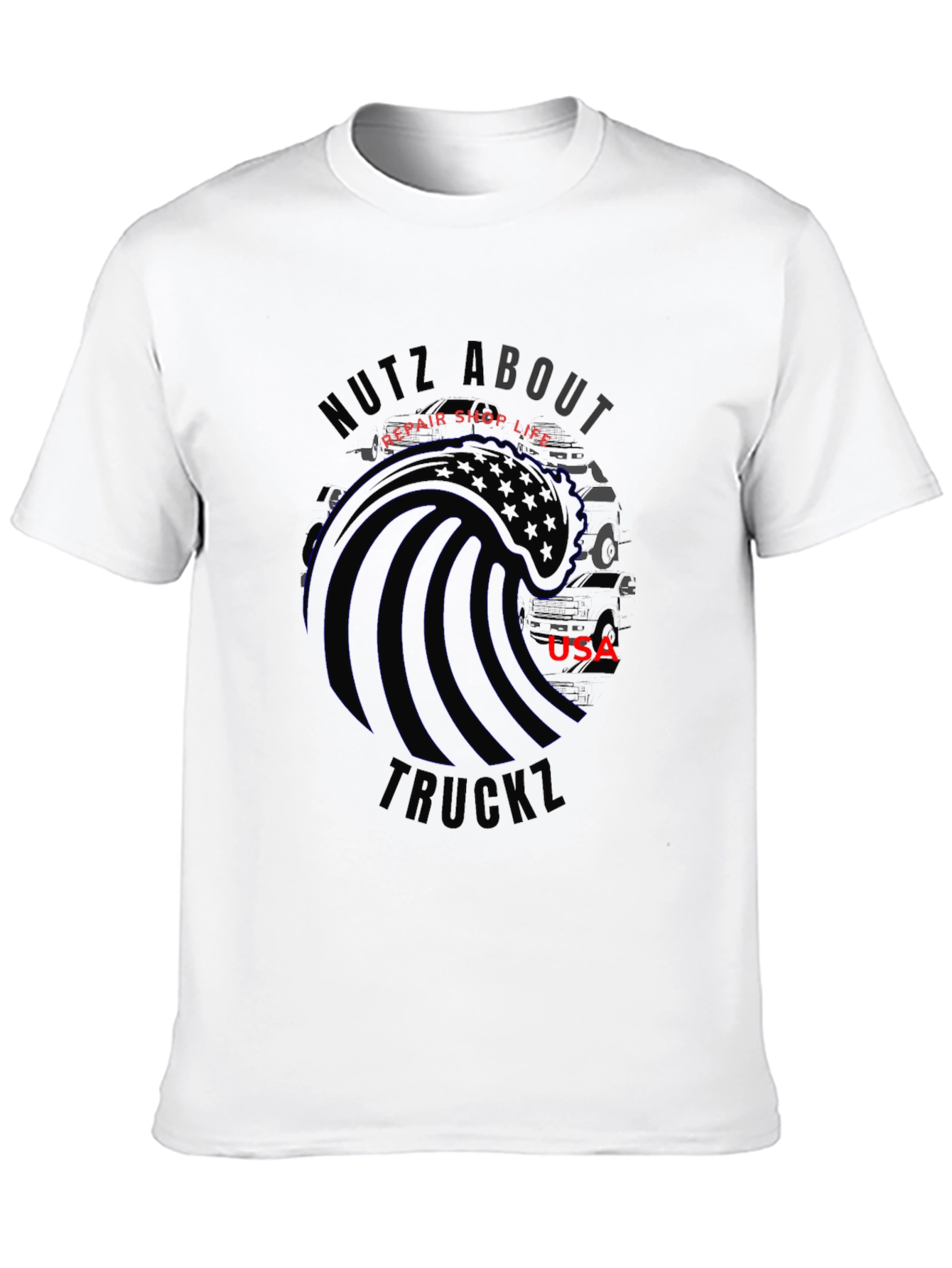 Nutz About Truckz USA T-Shirt