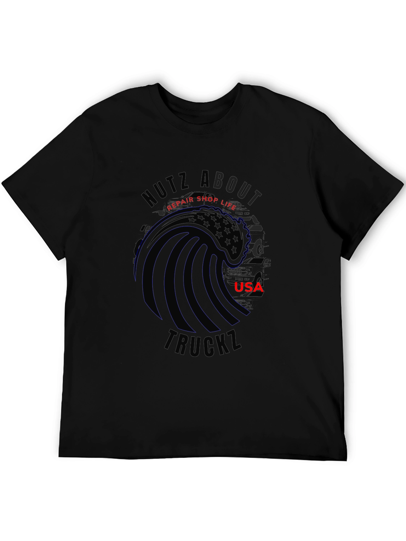 Nutz About Truckz USA T-Shirt