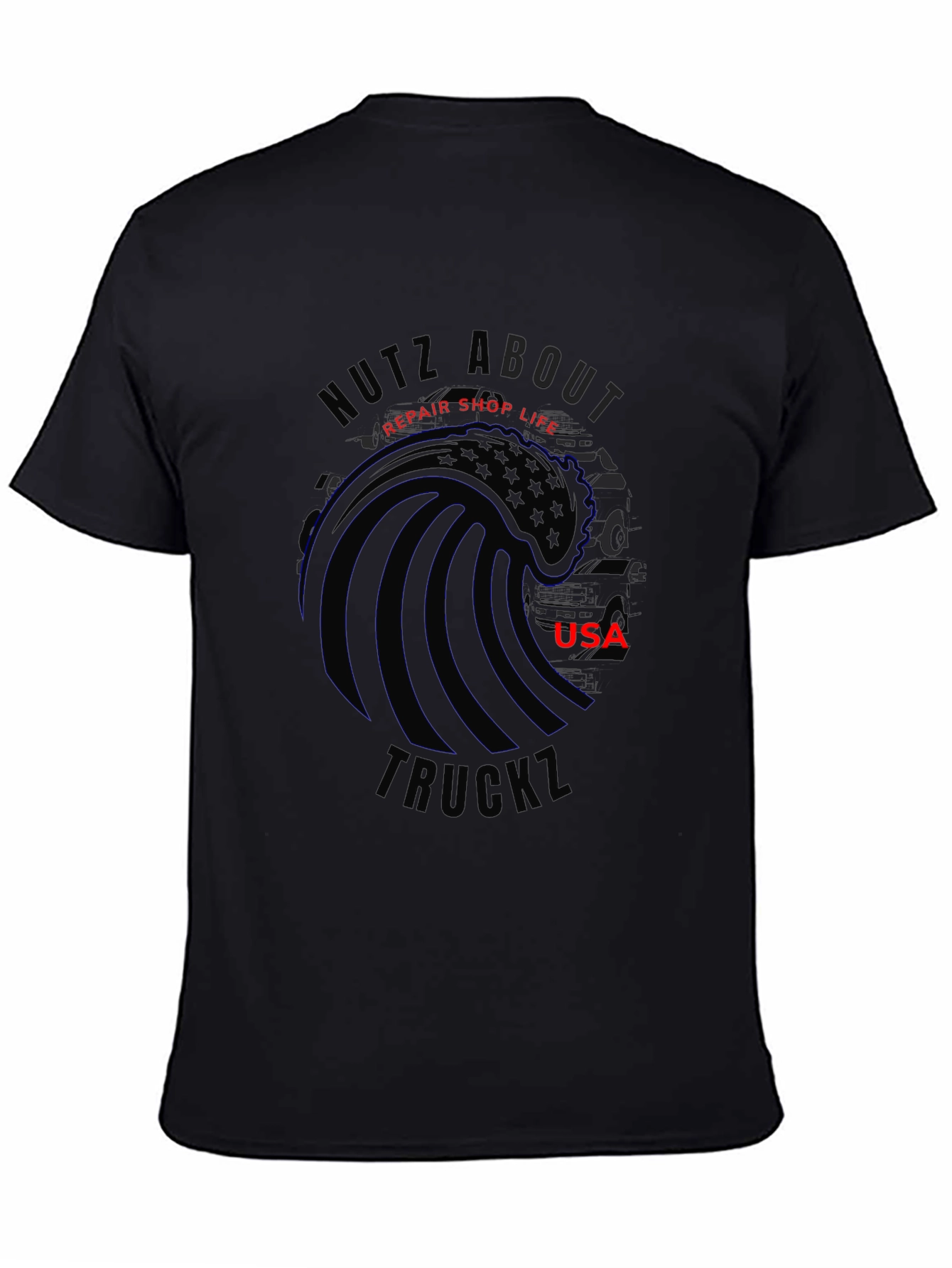 Nutz About Truckz USA T-Shirt
