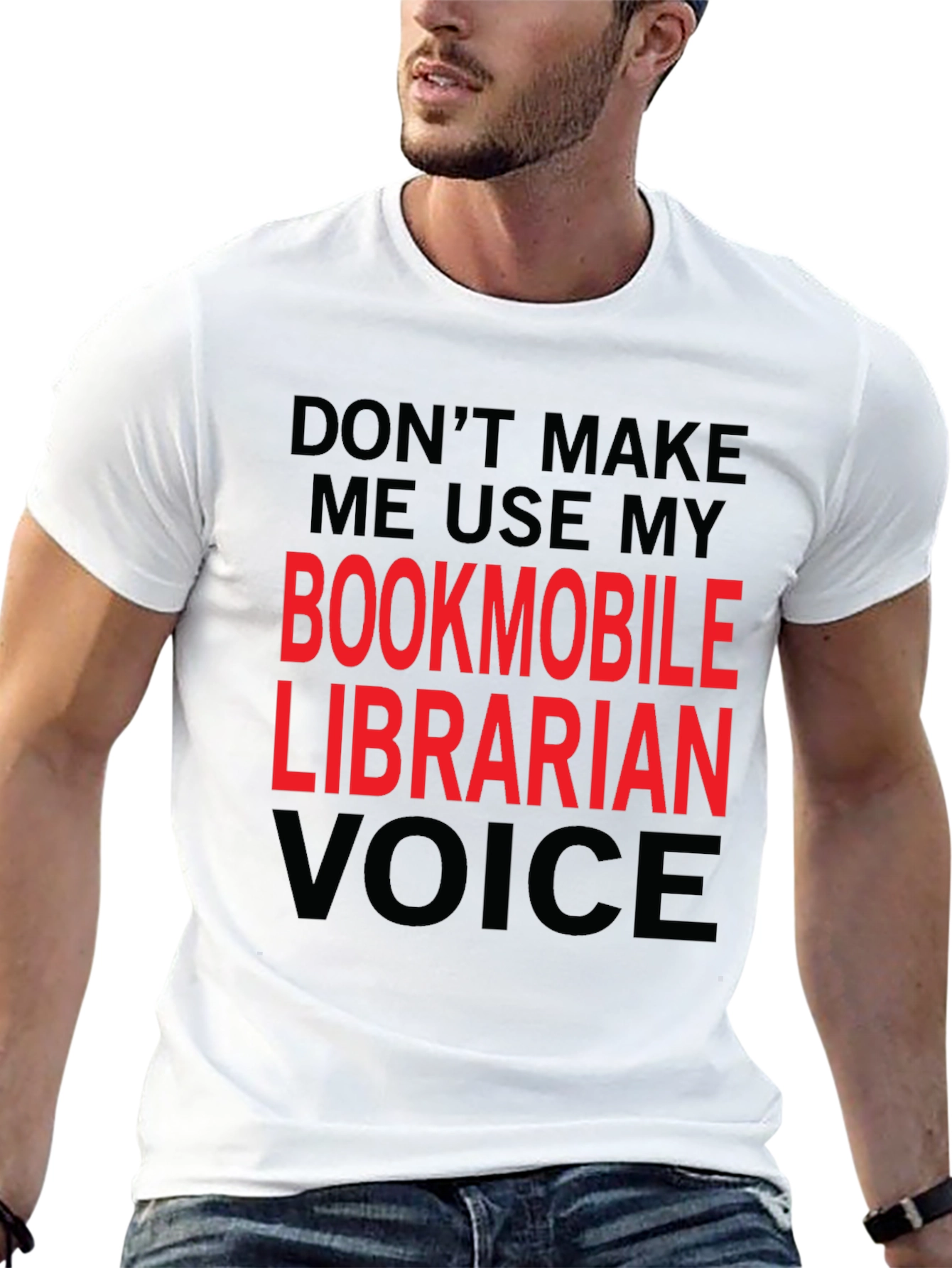 Bookmobile Librarian Voice T-Shirt