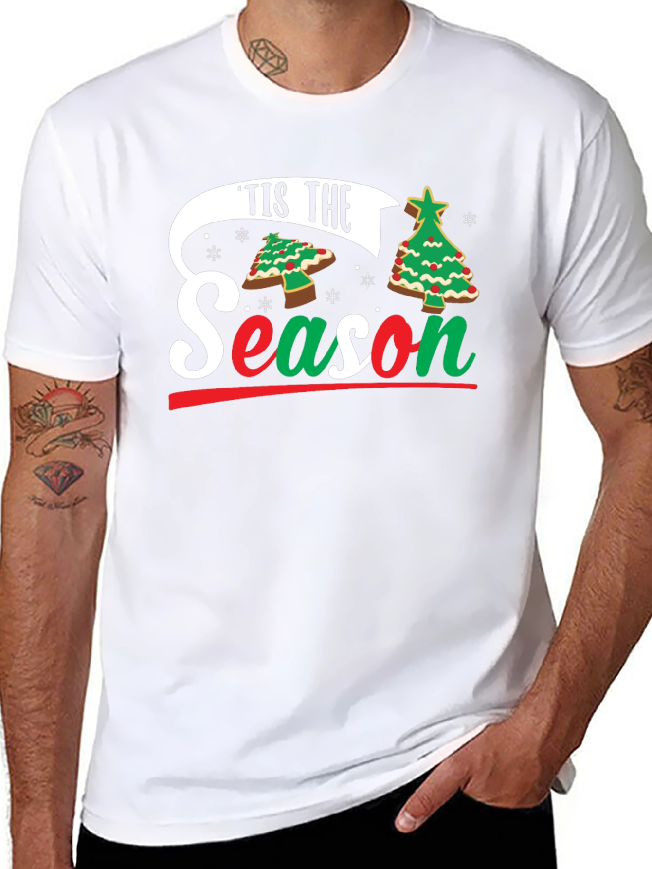 Tis The Season Christmas T-Shirt Holiday Festive Tee