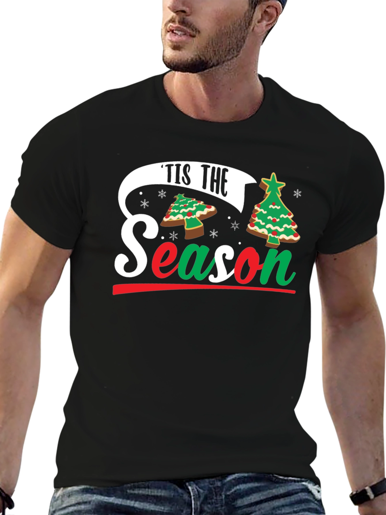 Tis The Season Christmas T-Shirt Holiday Festive Tee