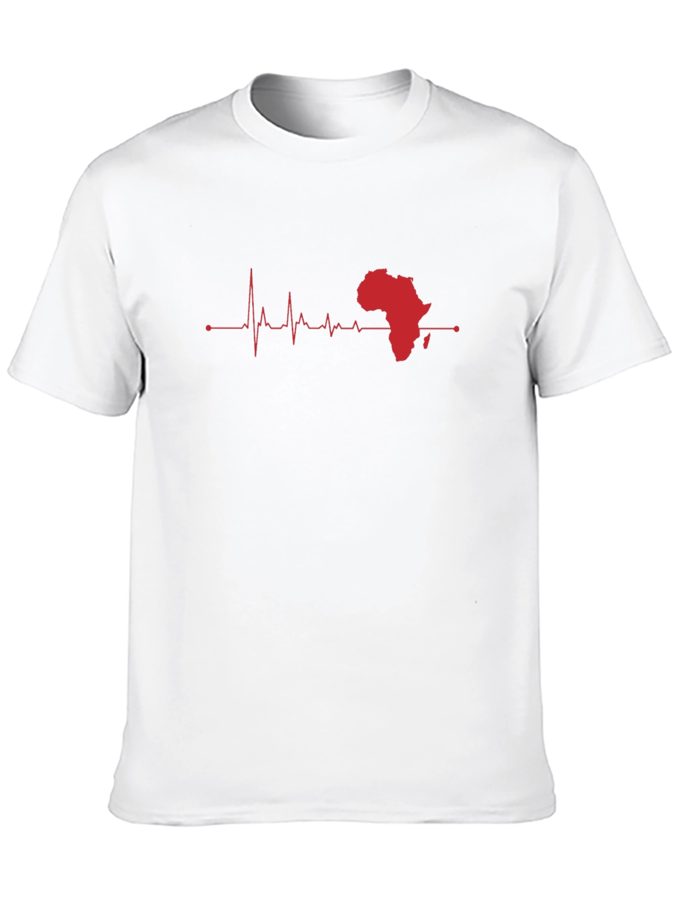Africa Heartbeat T-Shirt - Black
