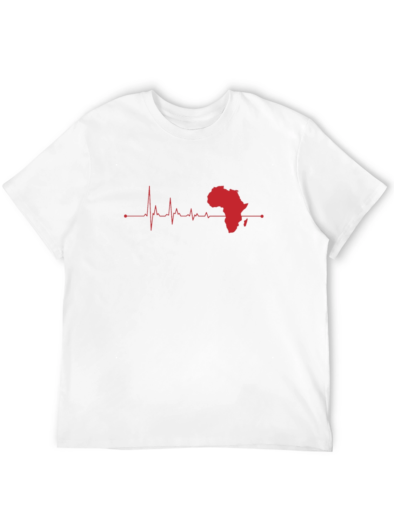 Africa Heartbeat T-Shirt - Black