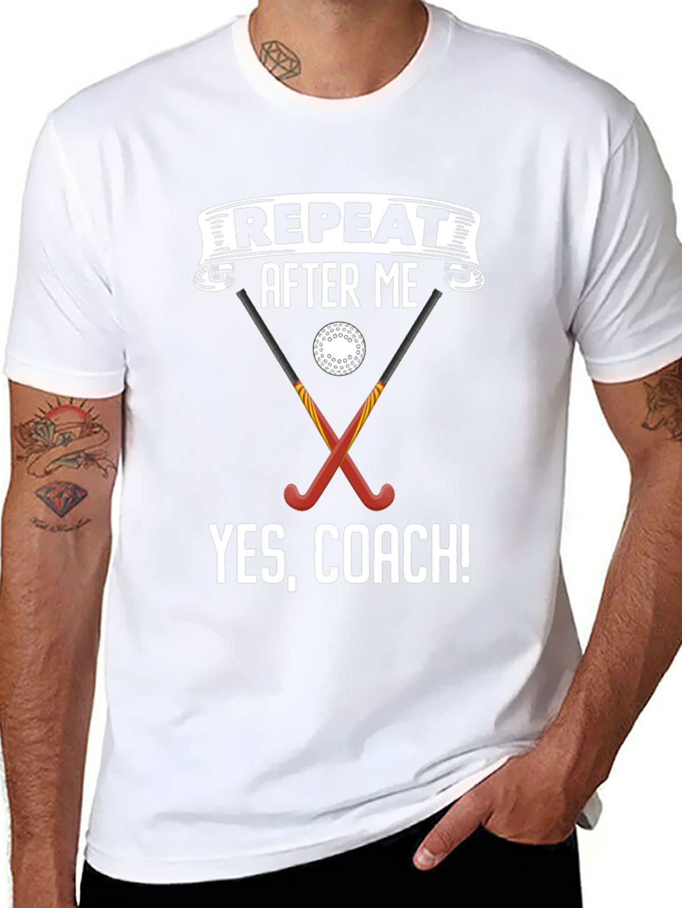 Funny Field Hockey Coach T-Shirt