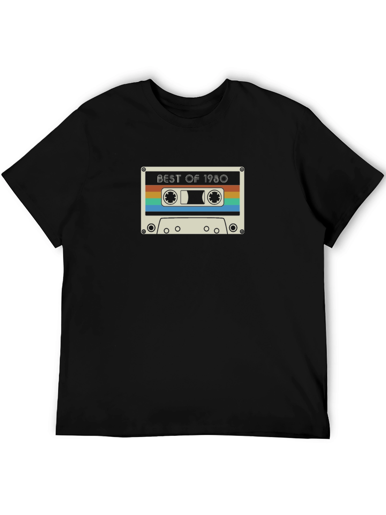Best of 1980 Cassette Tape Graphic Tee