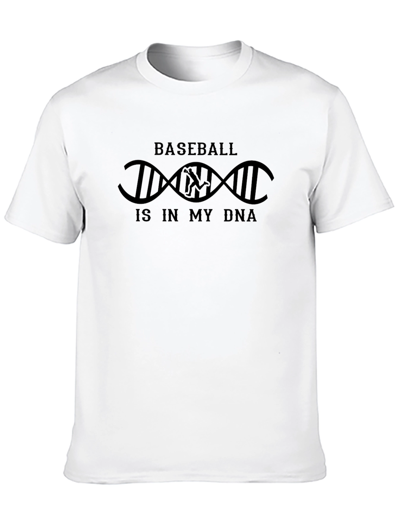 Baseball DNA Graphic Tee - Stylish & Unique T-Shirt