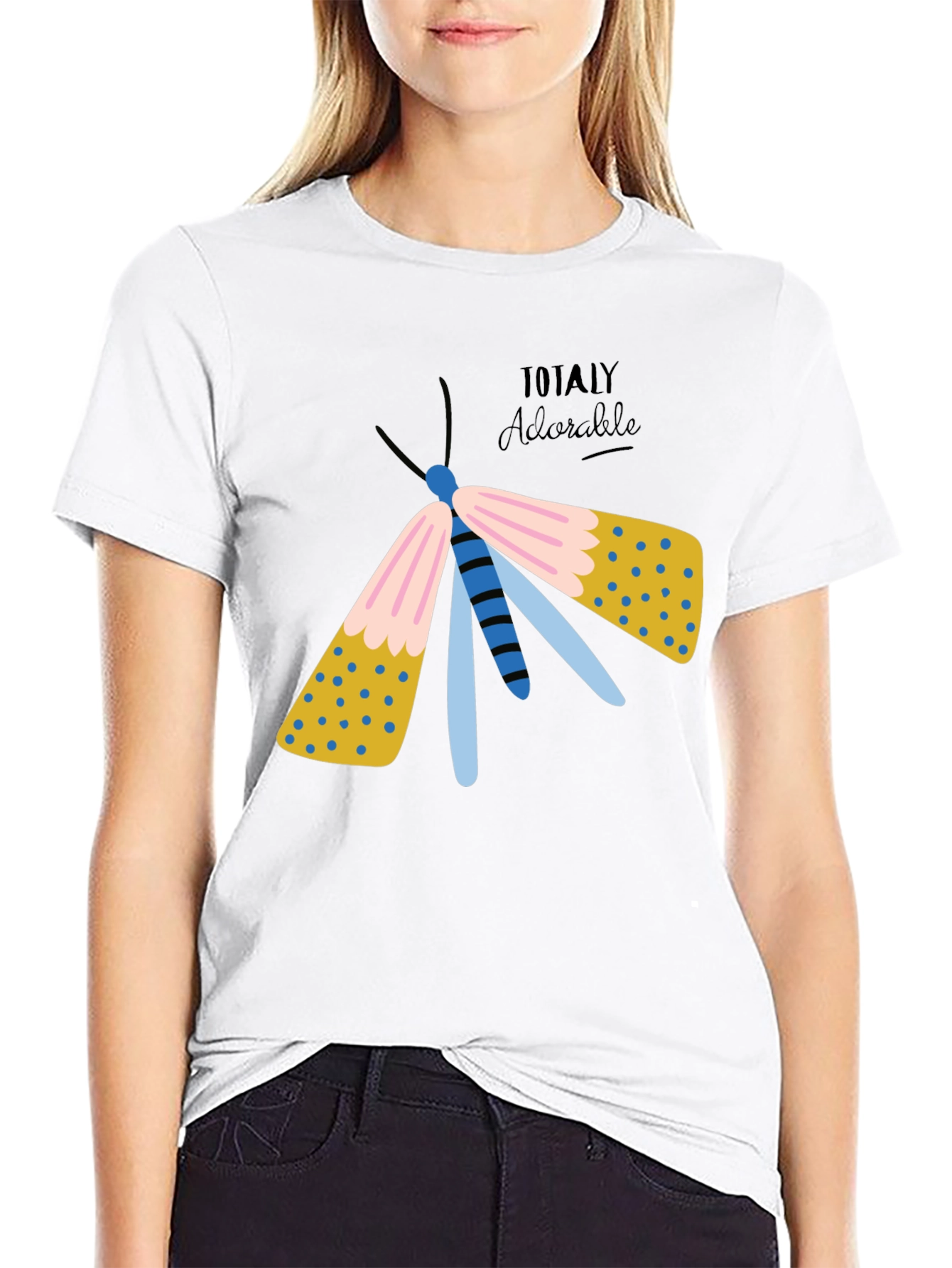 Totally Adorable Butterfly Graphic Tee