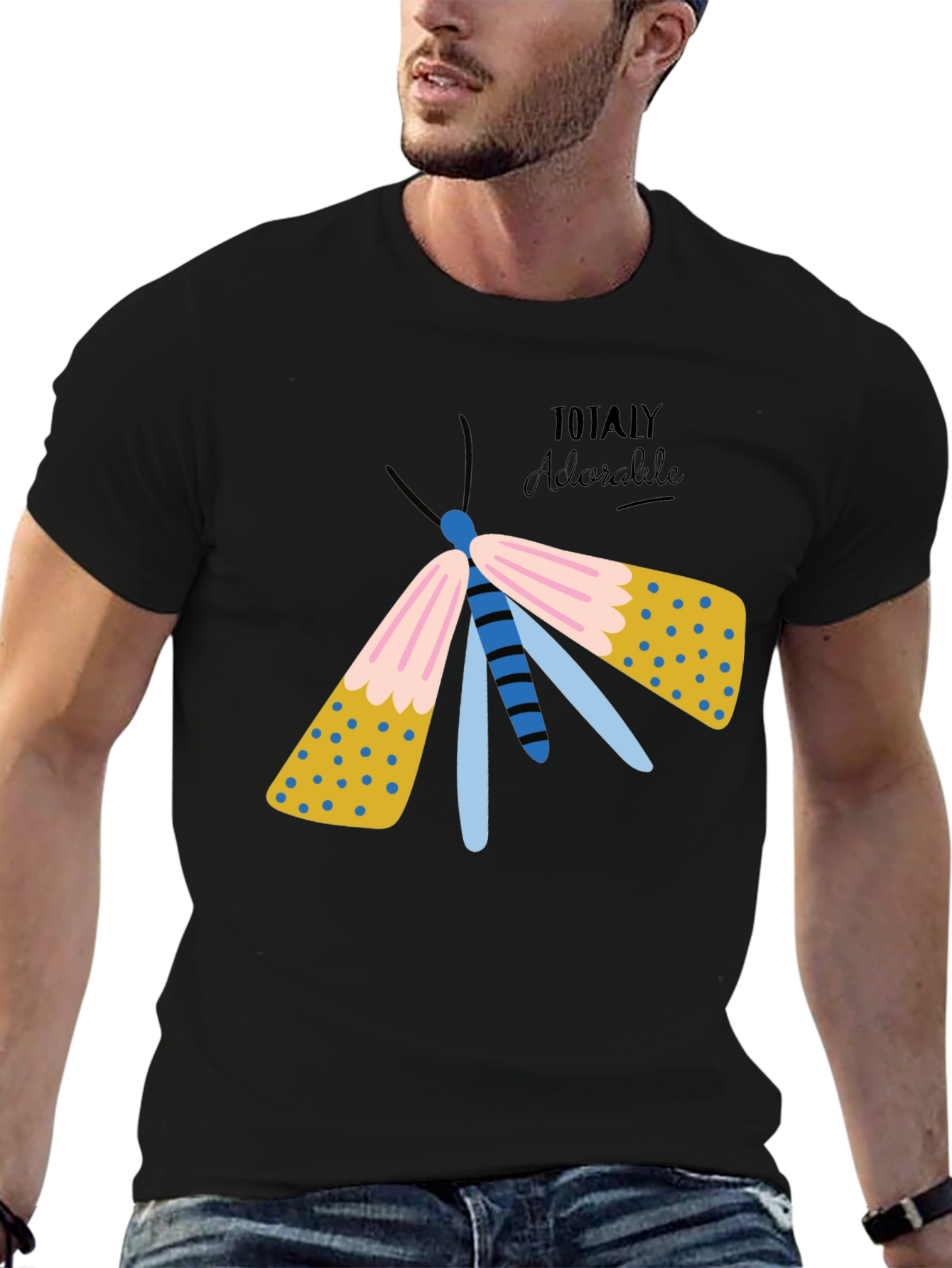 Totally Adorable Butterfly Graphic Tee