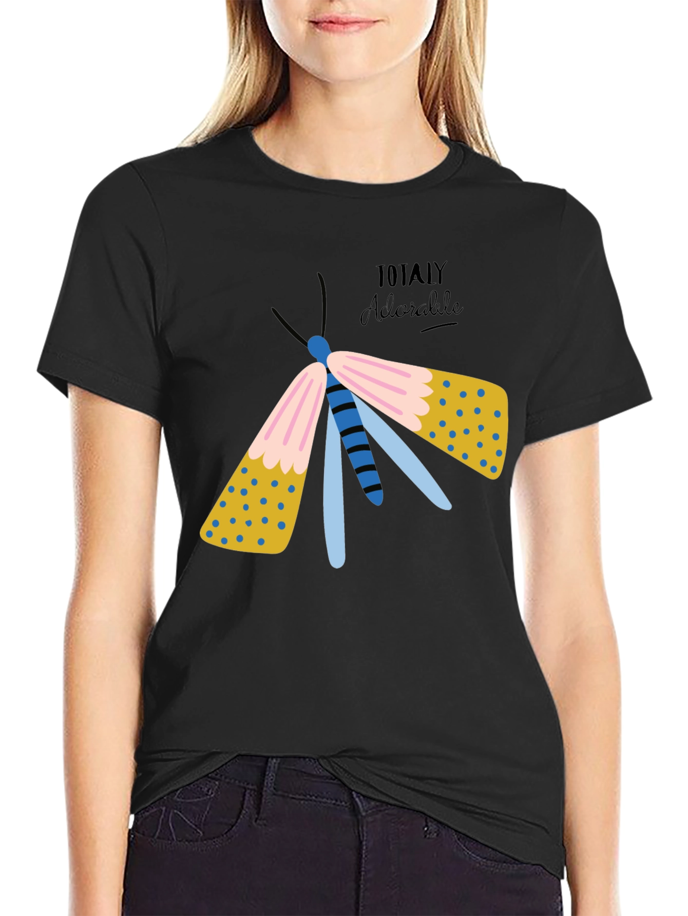 Totally Adorable Butterfly Graphic Tee