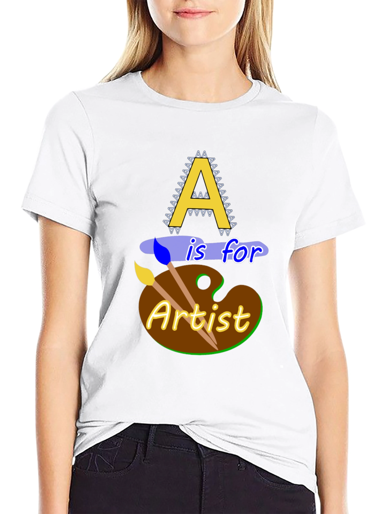 Artist T-Shirt - A is for Artist Design