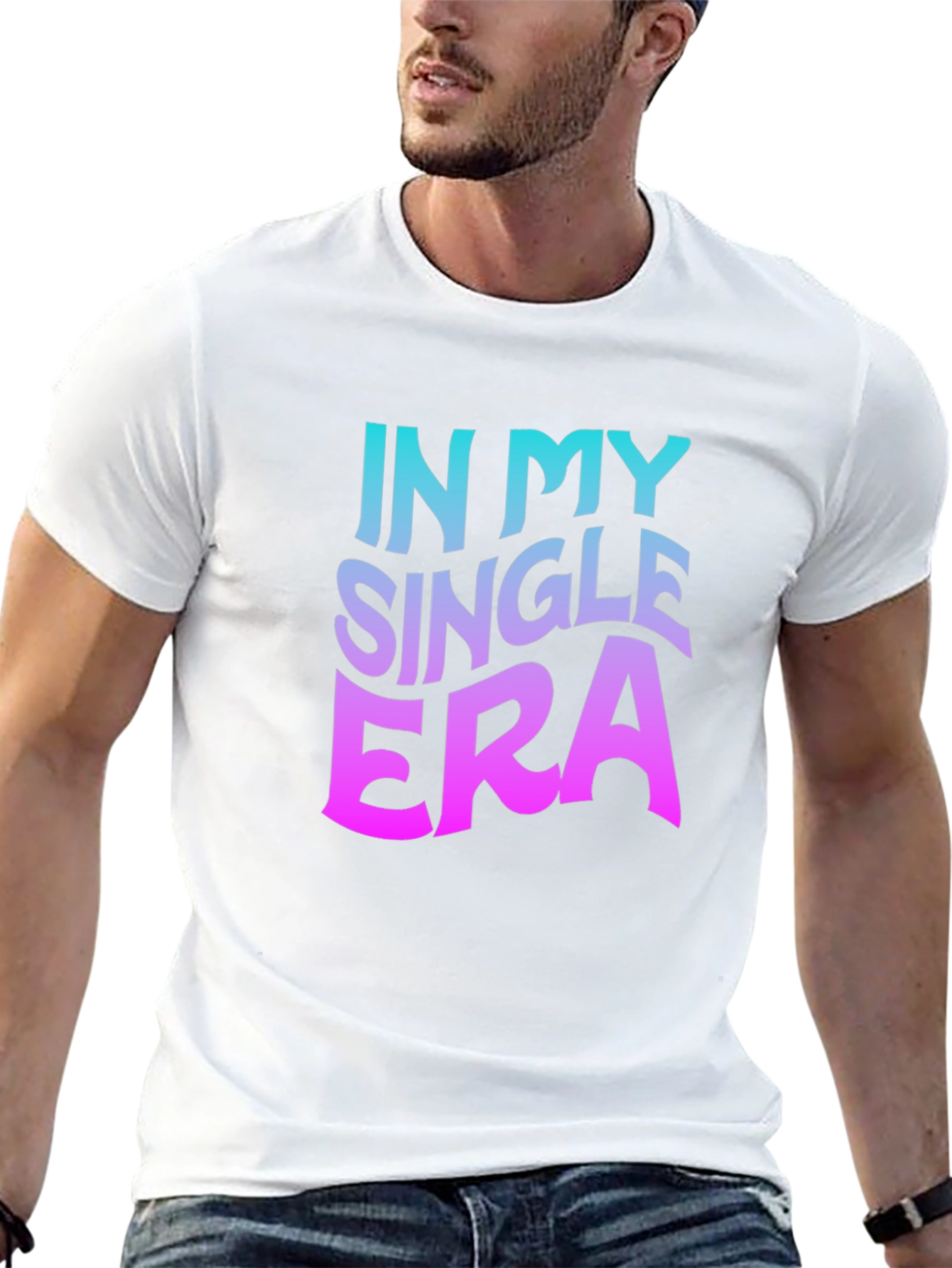 In My Single Era Black Graphic Tee