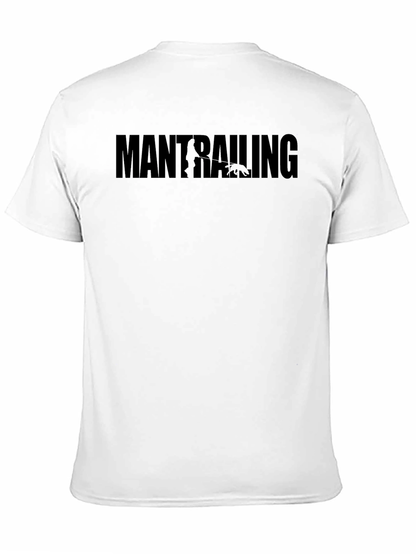 ManTrailing Graphic Tee - Black