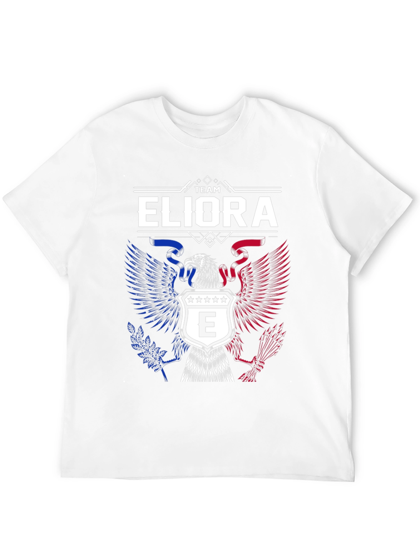 Team ELIORA Eagle Graphic T-Shirt - Patriotic Design