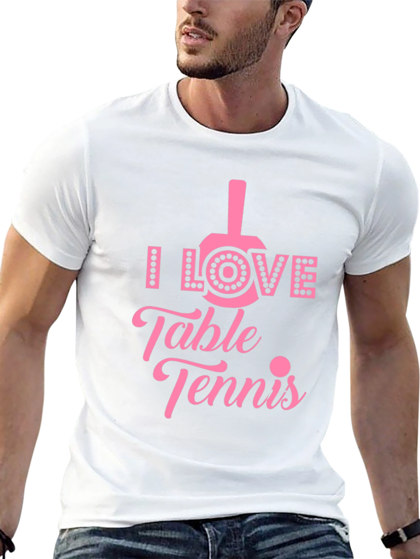 I Love Table Tennis T-Shirt