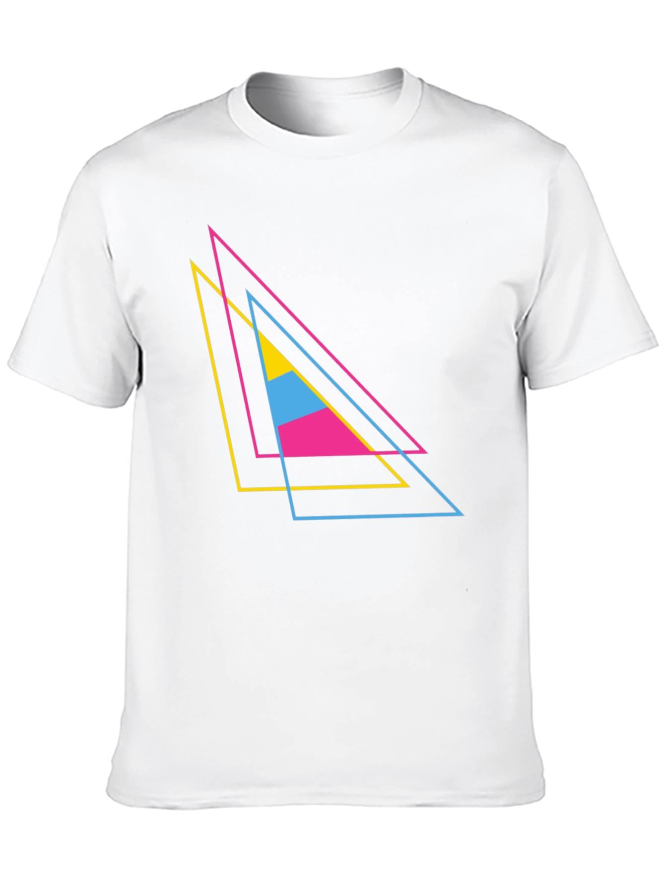 Geometric Triangle T-Shirt