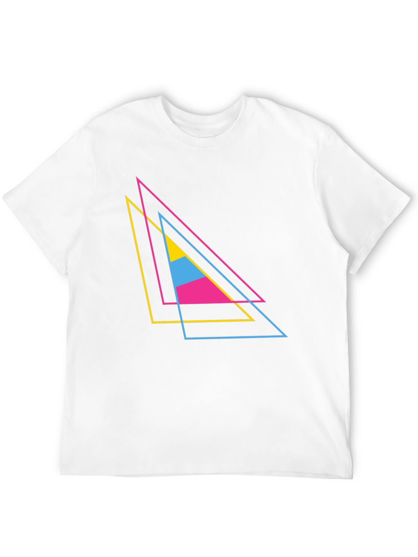 Geometric Triangle T-Shirt