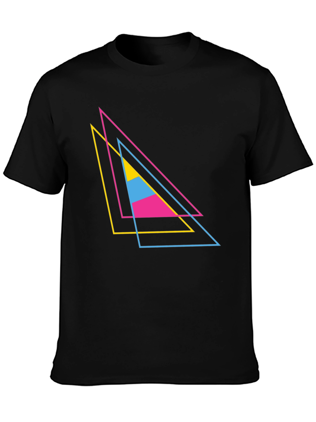 Geometric Triangle T-Shirt