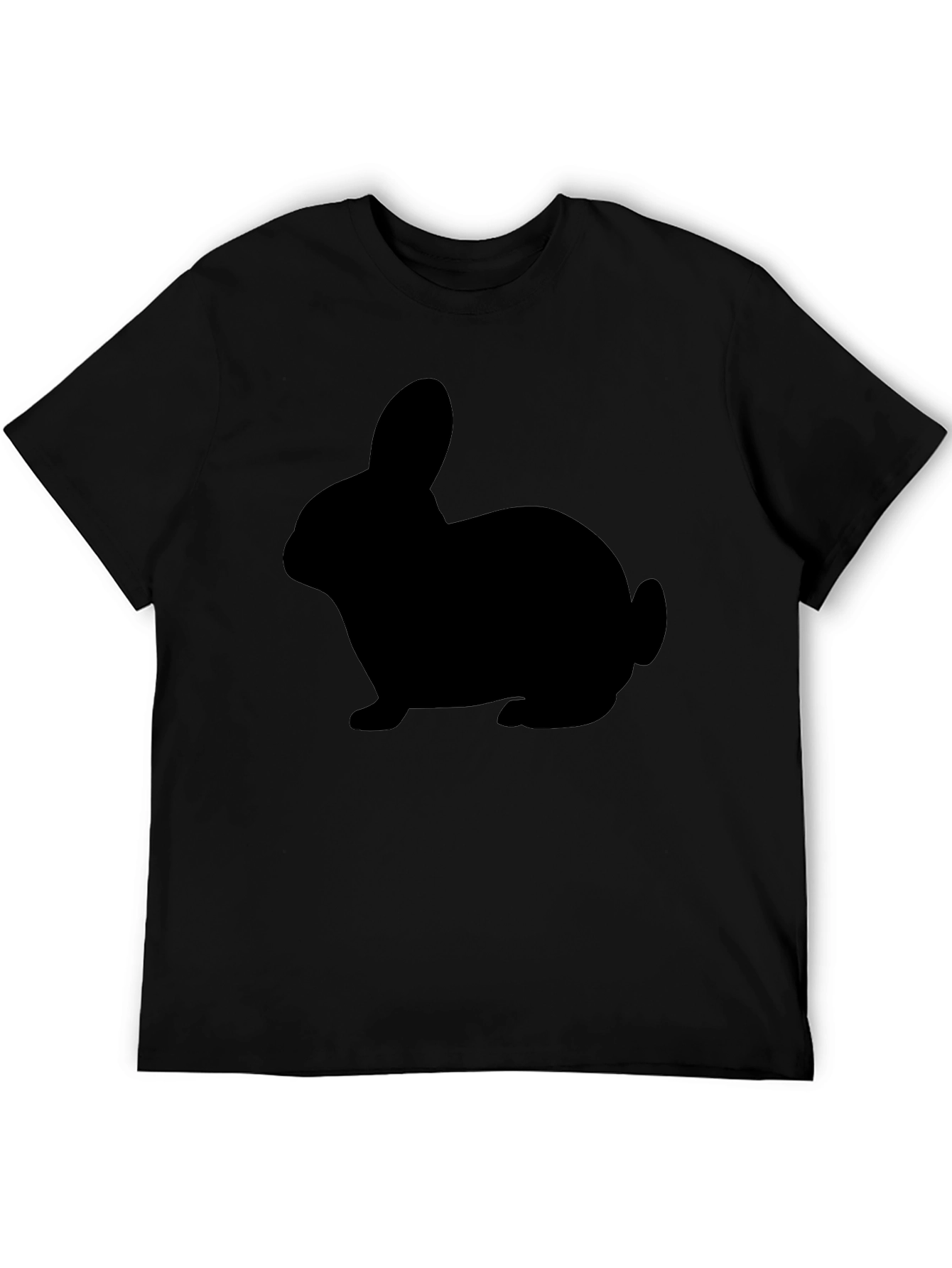 Black Rabbit Silhouette Tee - Classic Unisex Fit