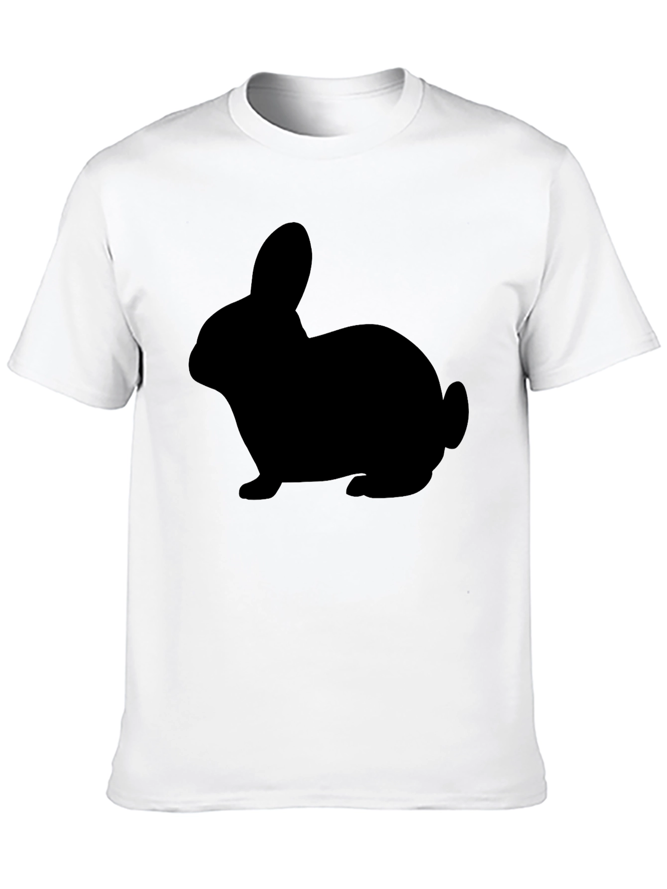 Black Rabbit Silhouette Tee - Classic Unisex Fit