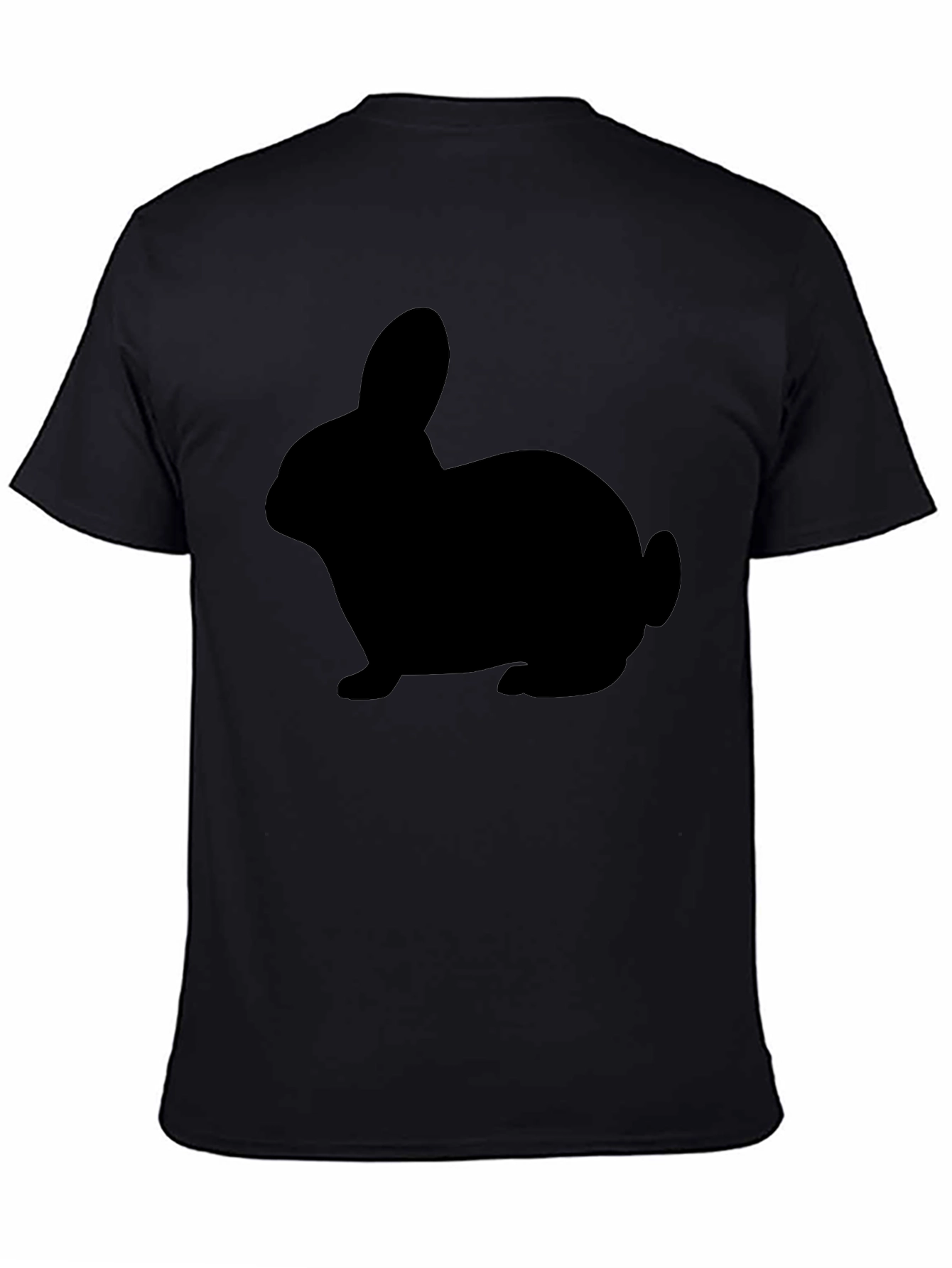 Black Rabbit Silhouette Tee - Classic Unisex Fit