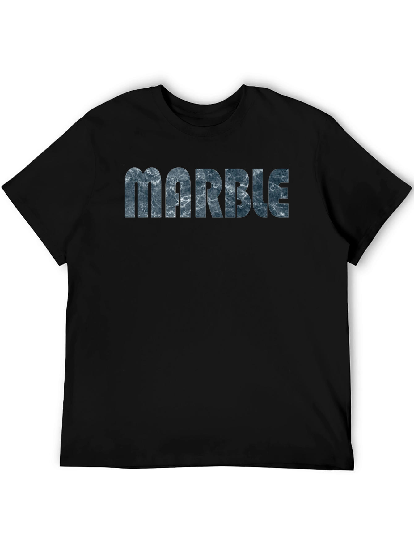 Marble Print T-Shirt - Unique Graphic Tee