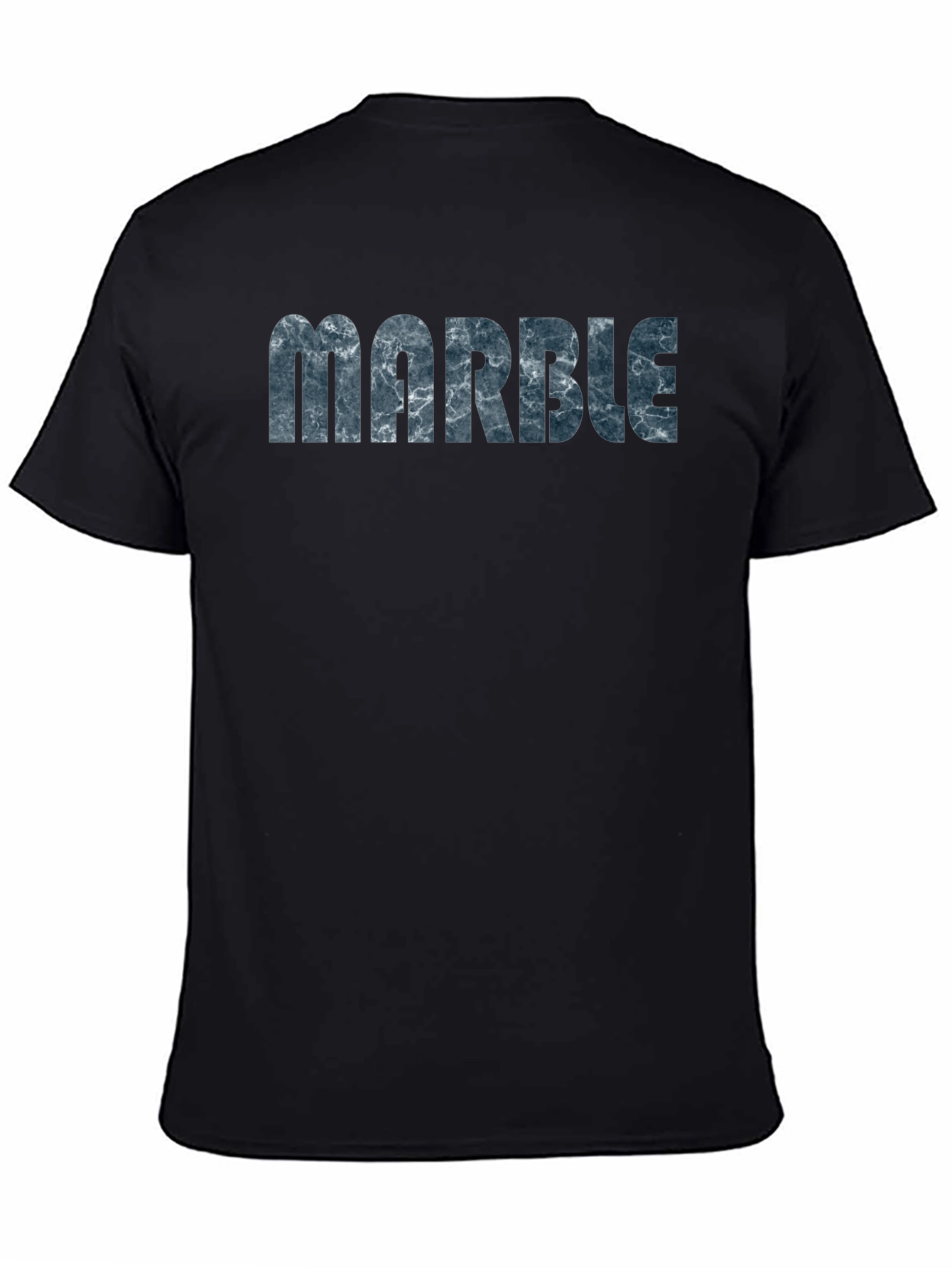 Marble Print T-Shirt - Unique Graphic Tee