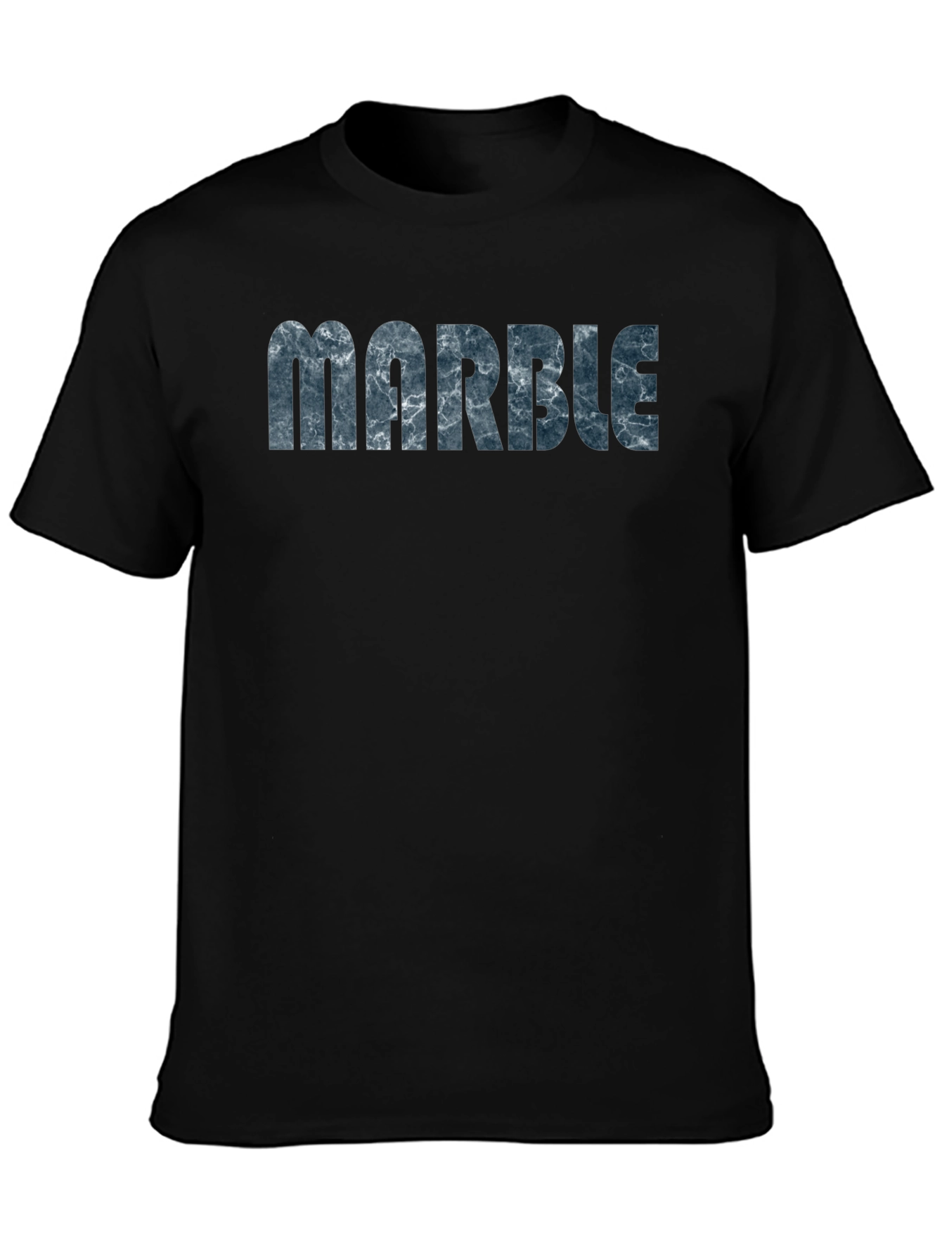 Marble Print T-Shirt - Unique Graphic Tee