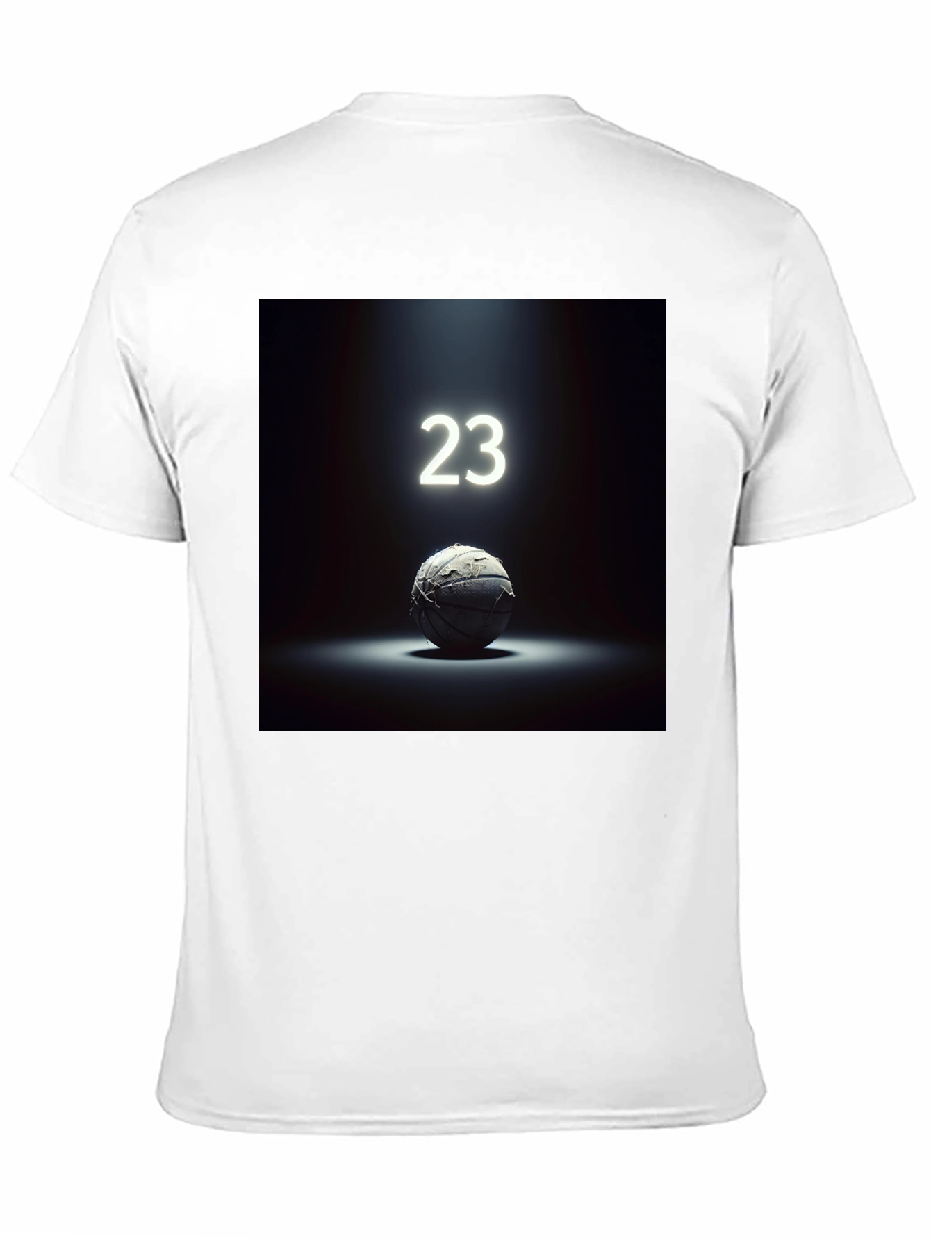 Retro Basketball Tee - 23 Spotlight