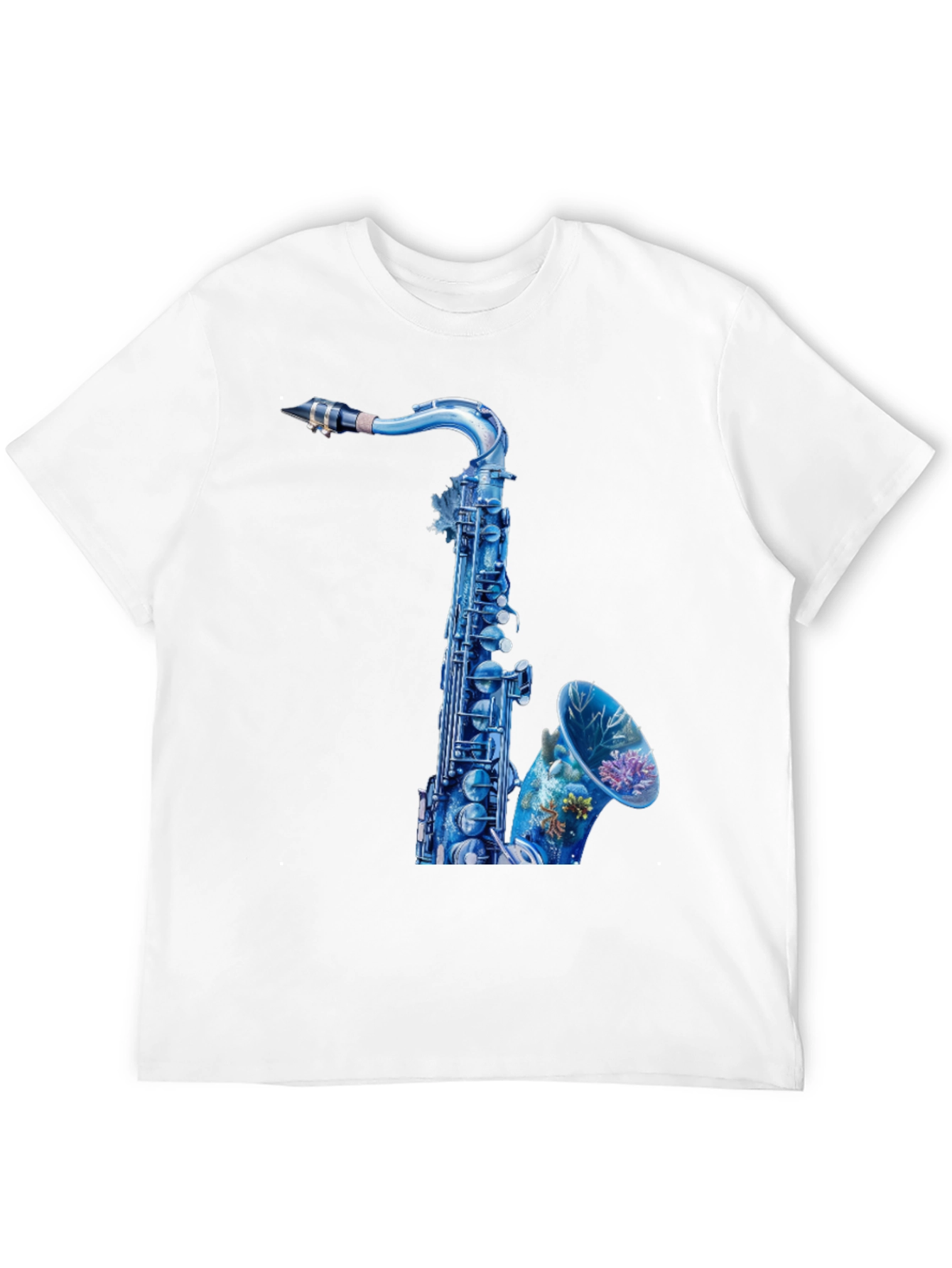 Saxophone Graphic Tee - Cool Music Lover Shirt