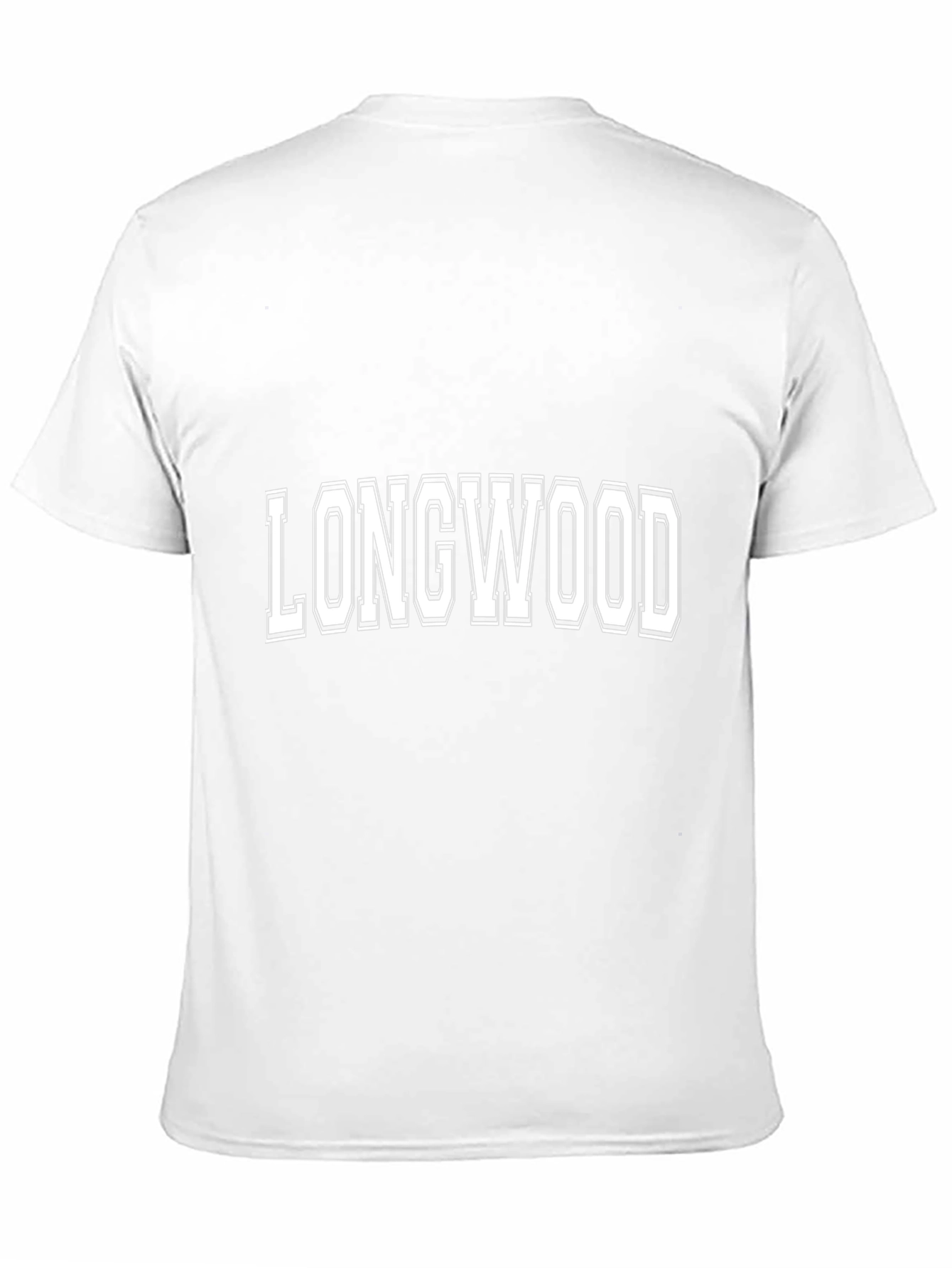 Longwood Text T-Shirt Black