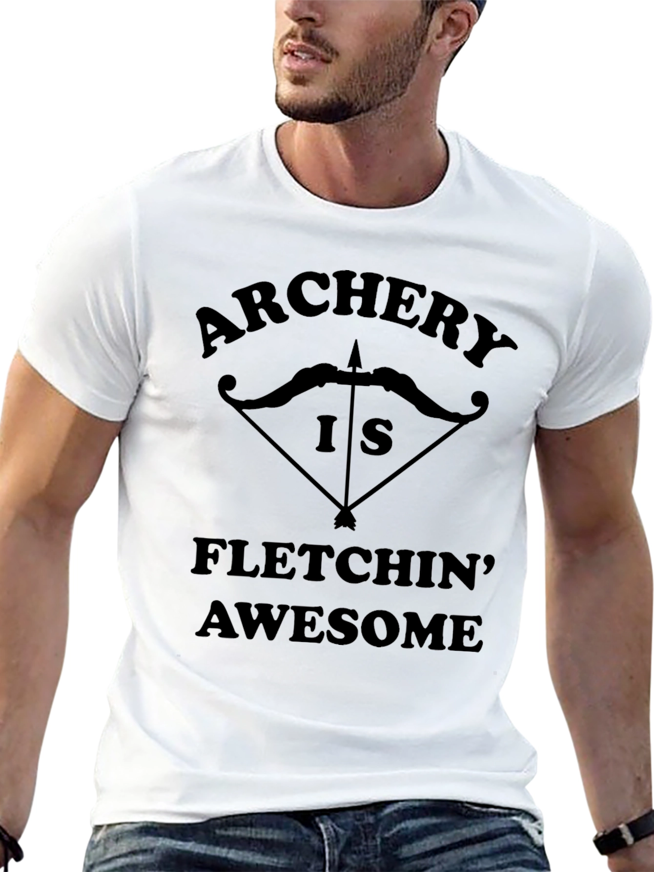 Archery is Fletchin Awesome Graphic Tee