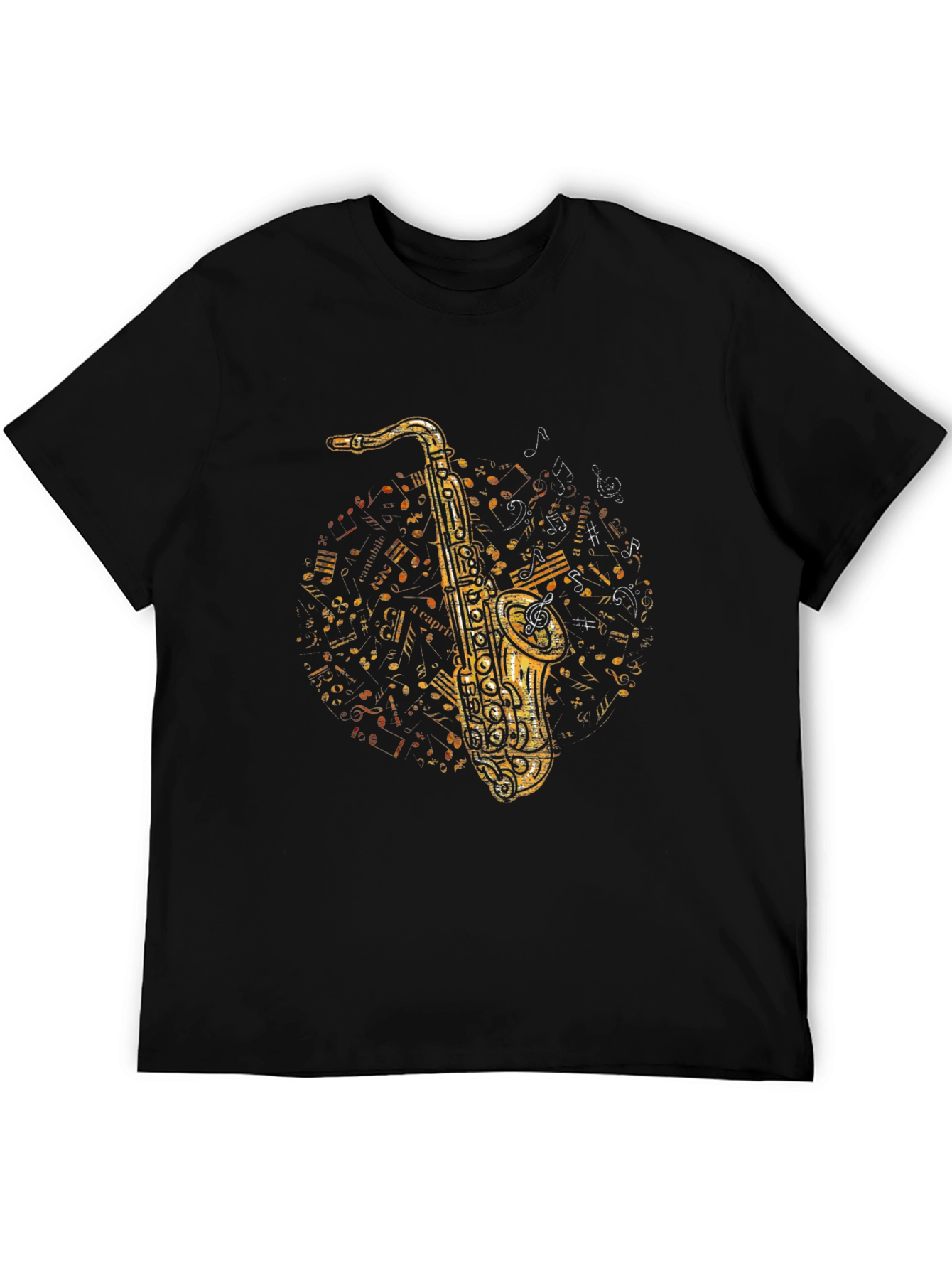 Saxophone Music T-Shirt - Stylish Musician Tee