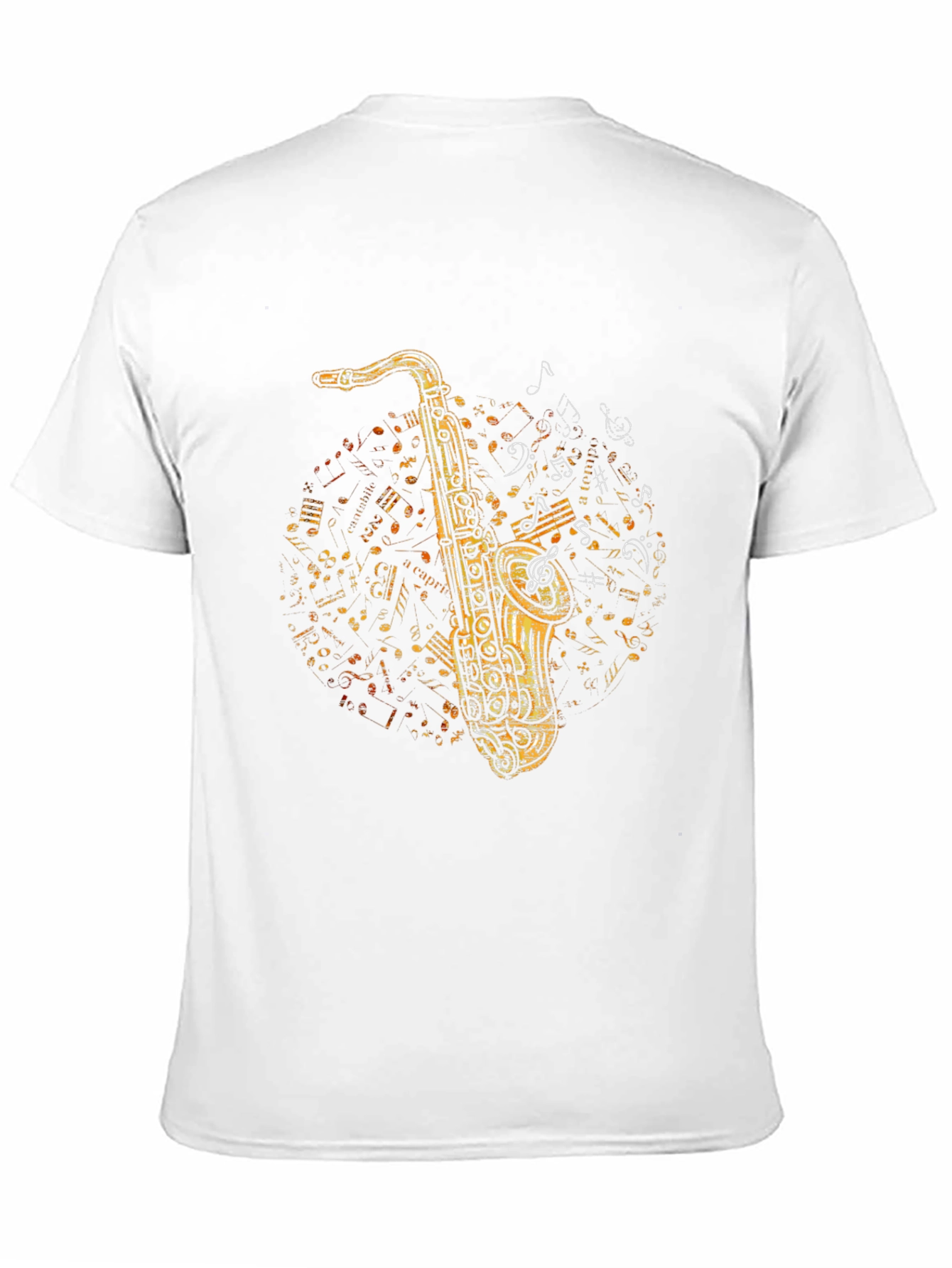 Saxophone Music T-Shirt - Stylish Musician Tee