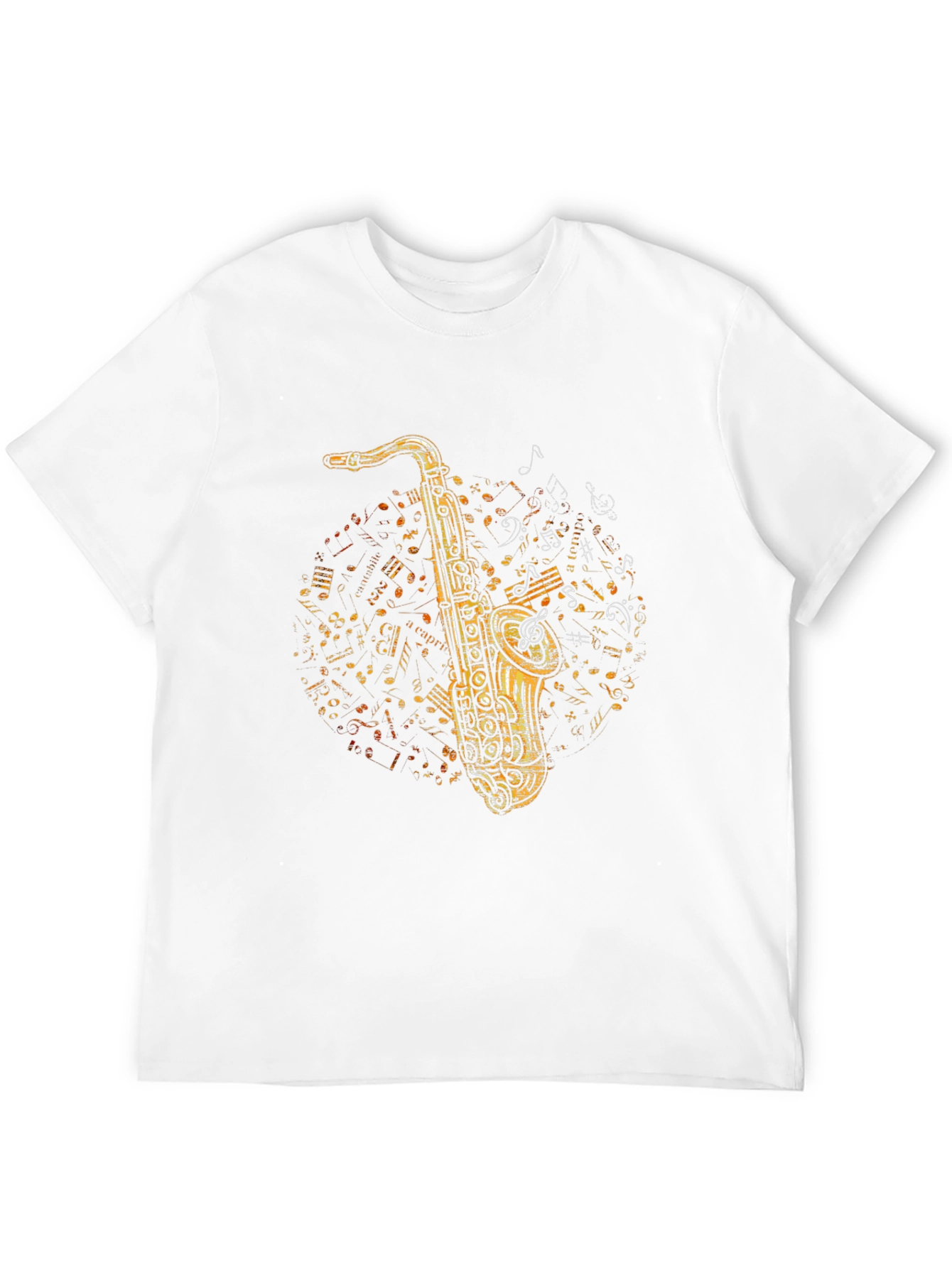 Saxophone Music T-Shirt - Stylish Musician Tee