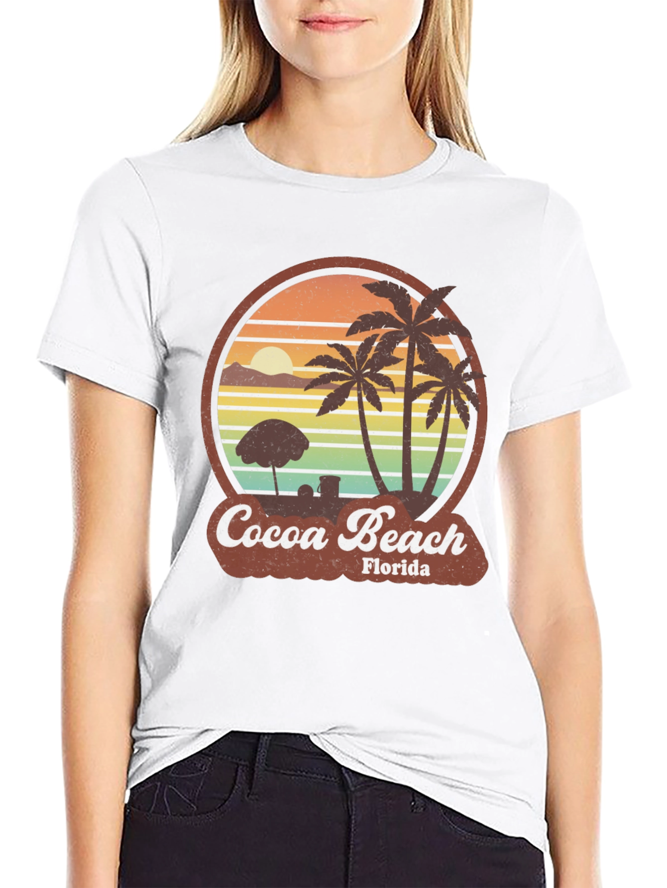 Retro Cocoa Beach Florida T-Shirt