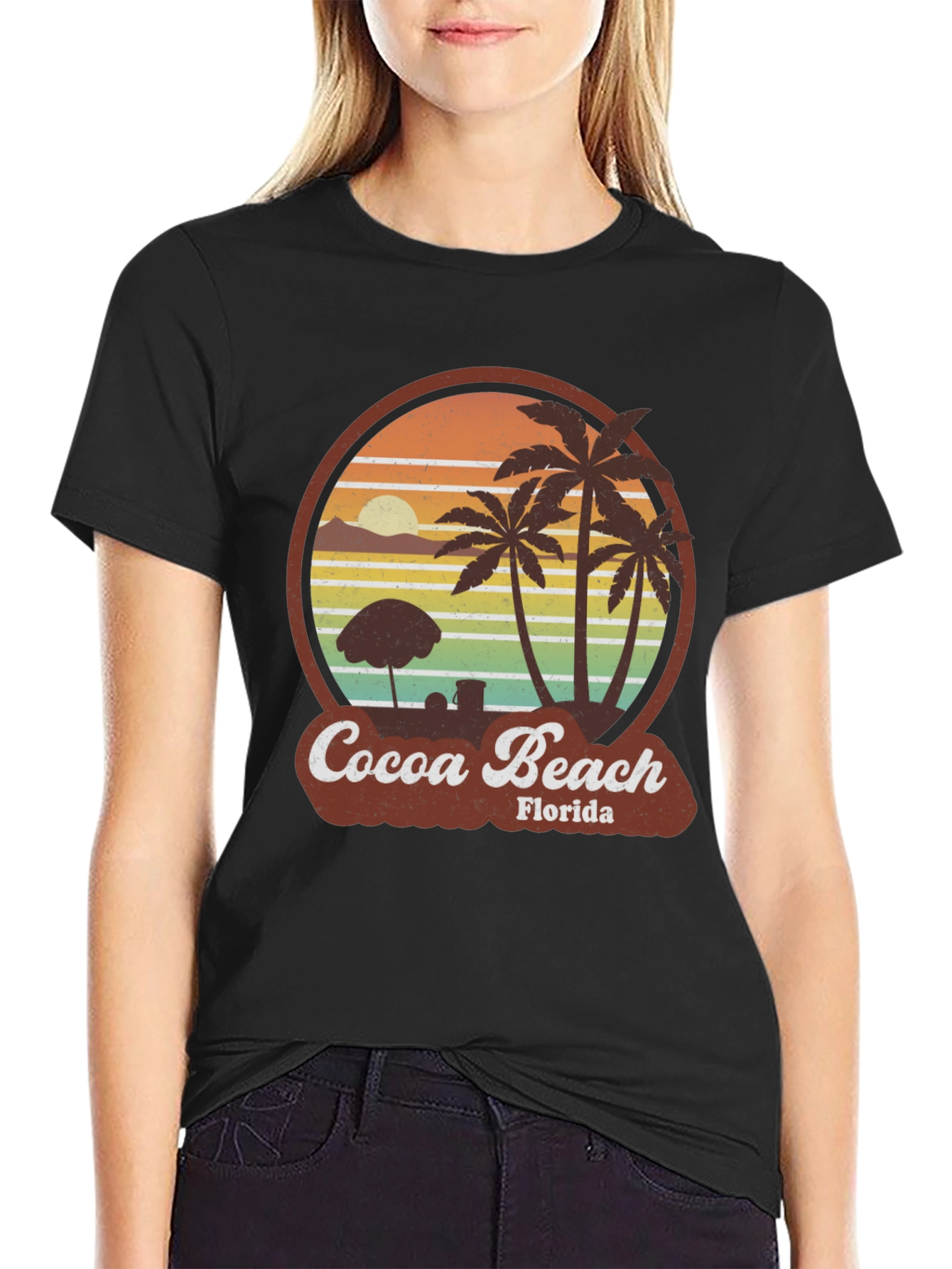 Retro Cocoa Beach Florida T-Shirt