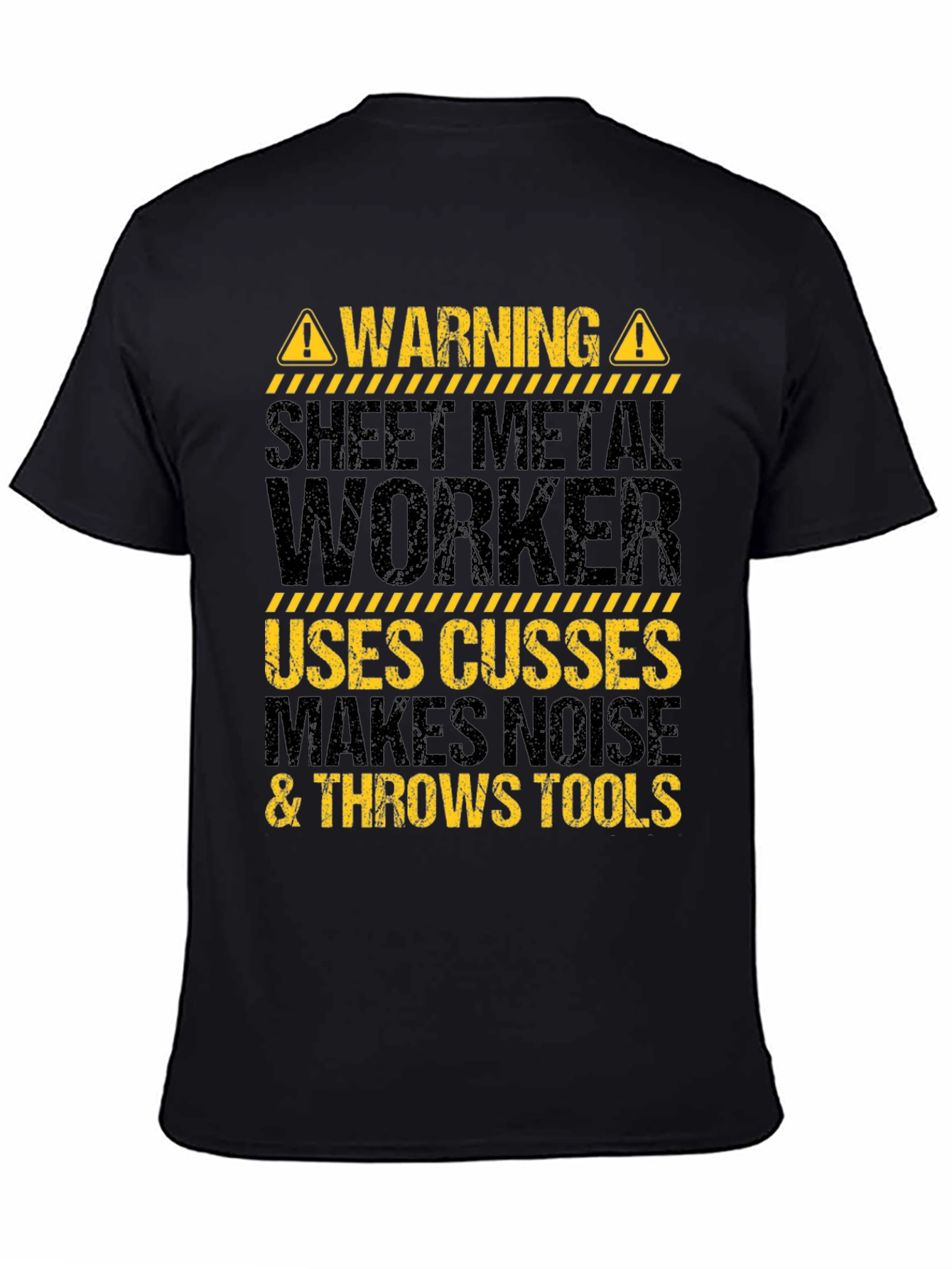 Warning Sheet Metal Worker T-Shirt