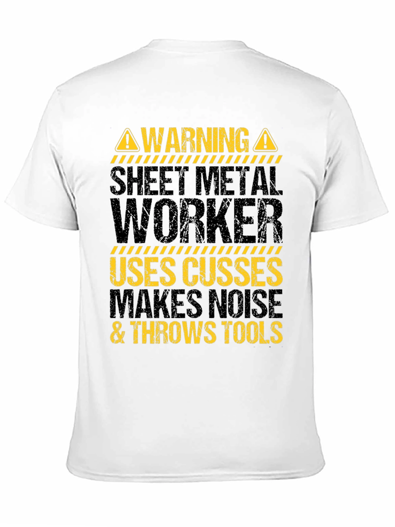 Warning Sheet Metal Worker T-Shirt