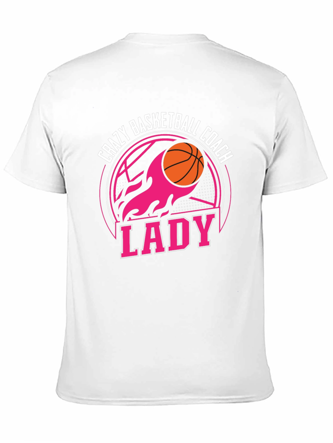Crazy Basketball Coach Lady T-Shirt