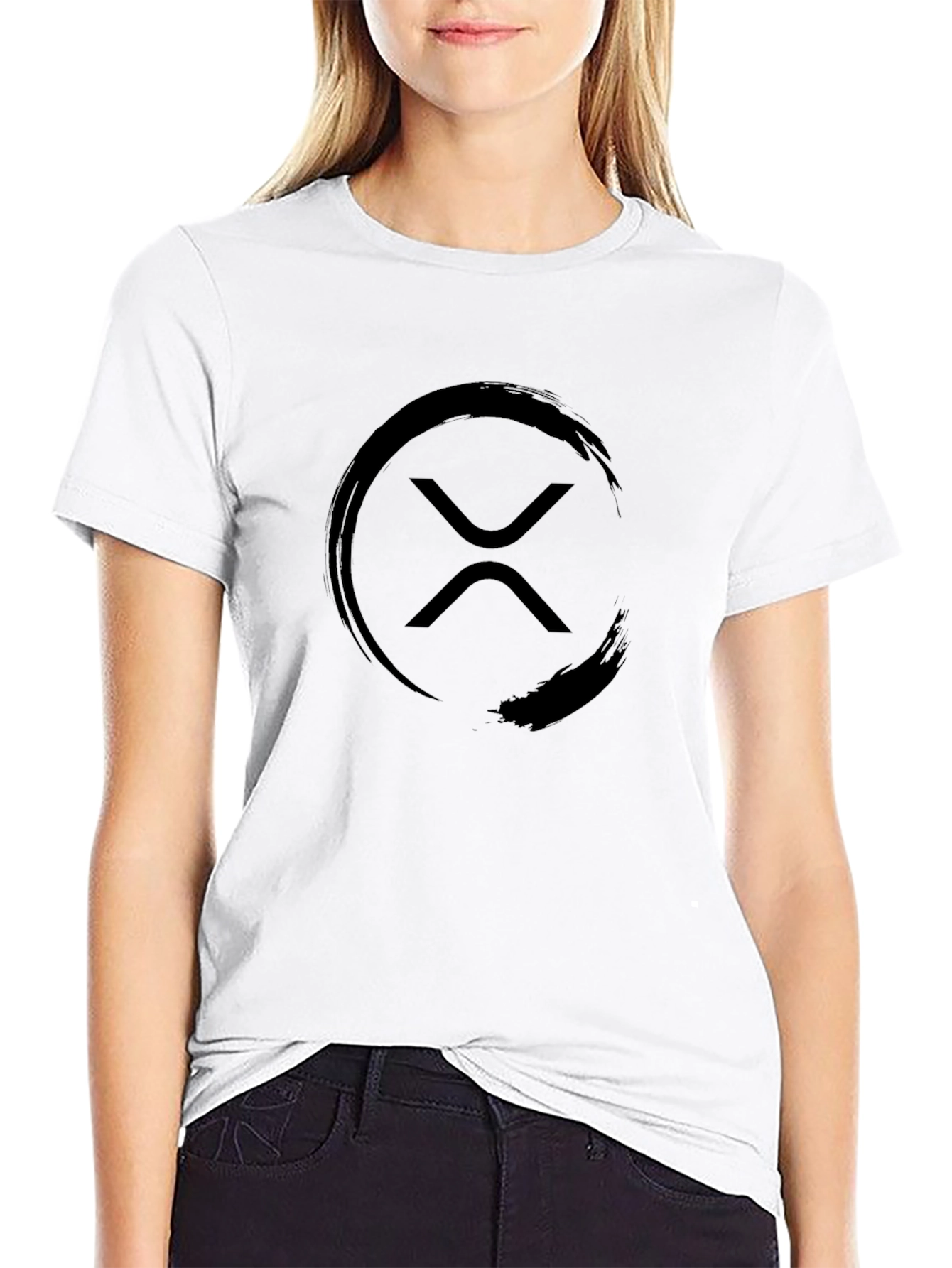 Zen Ripple Black T-Shirt