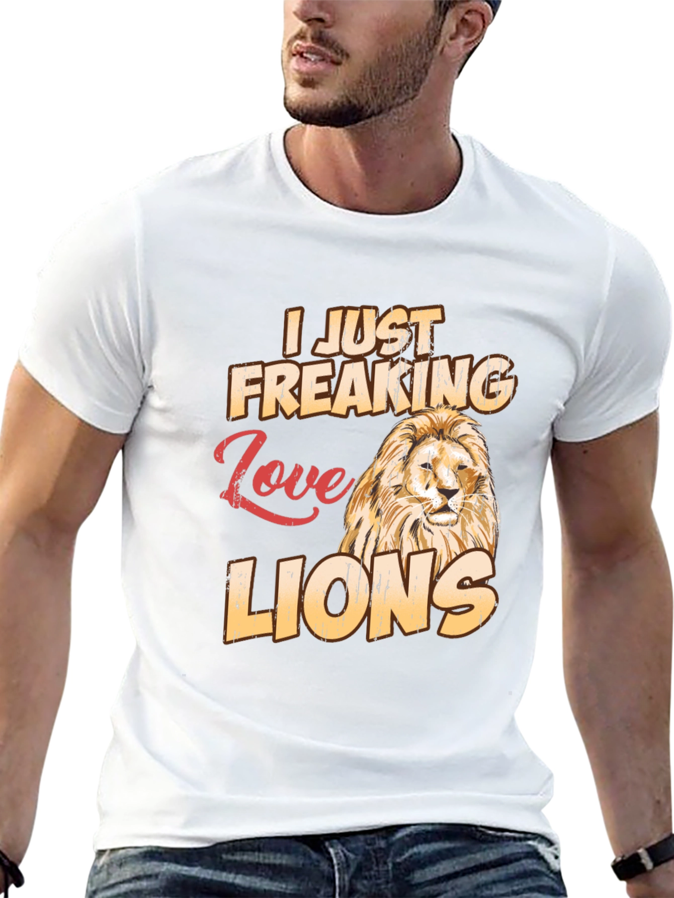 I Just Freaking Love Lions T-Shirt