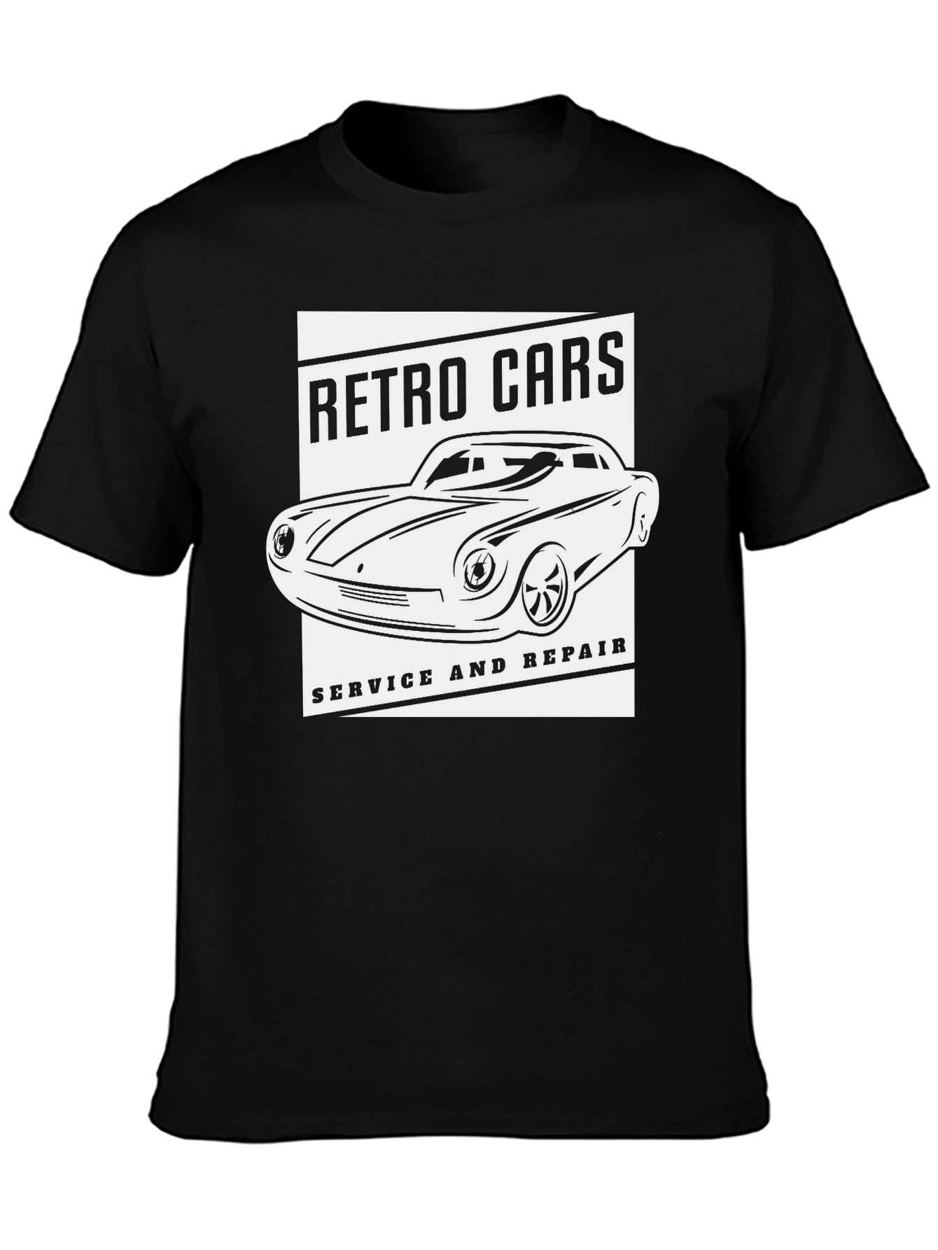 Retro Cars Service & Repair T-Shirt