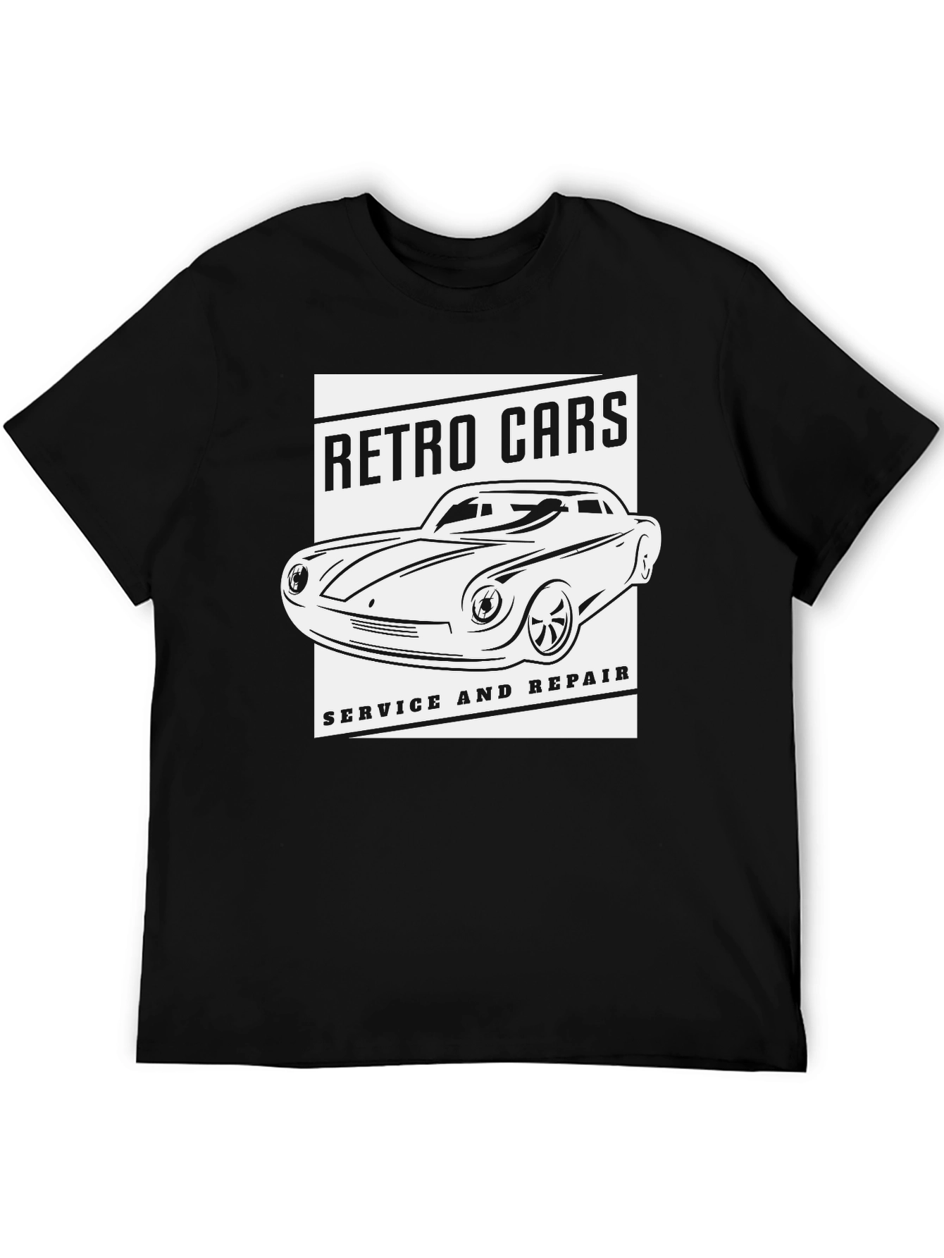 Retro Cars Service & Repair T-Shirt