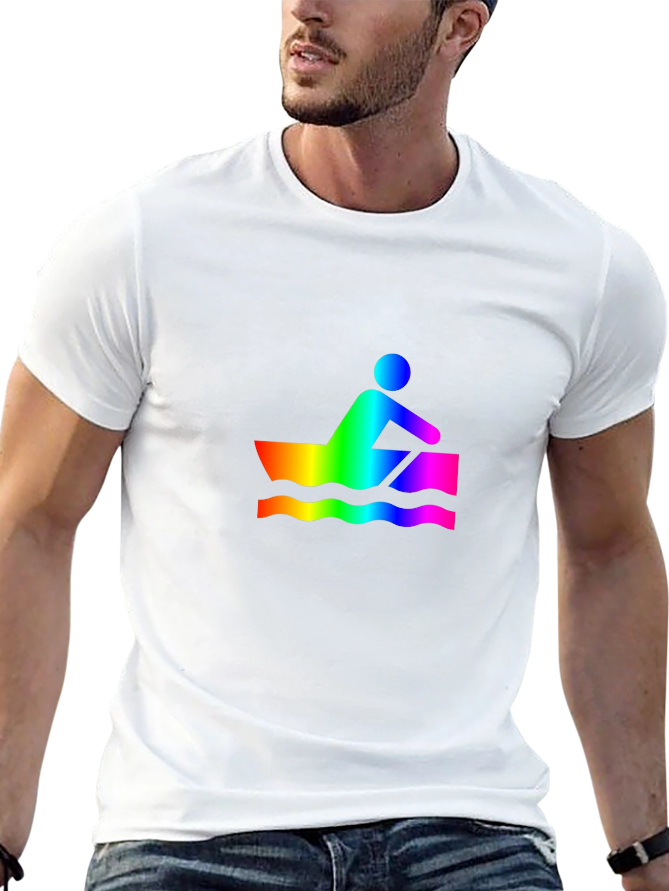 Rainbow Rowing T-Shirt