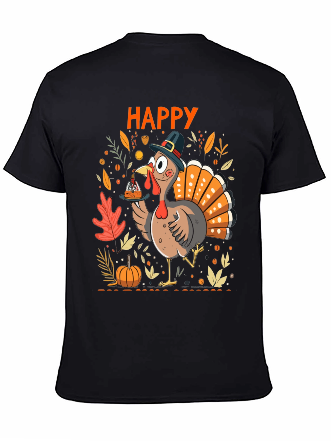 Happy Thanksgiving Turkey T-Shirt
