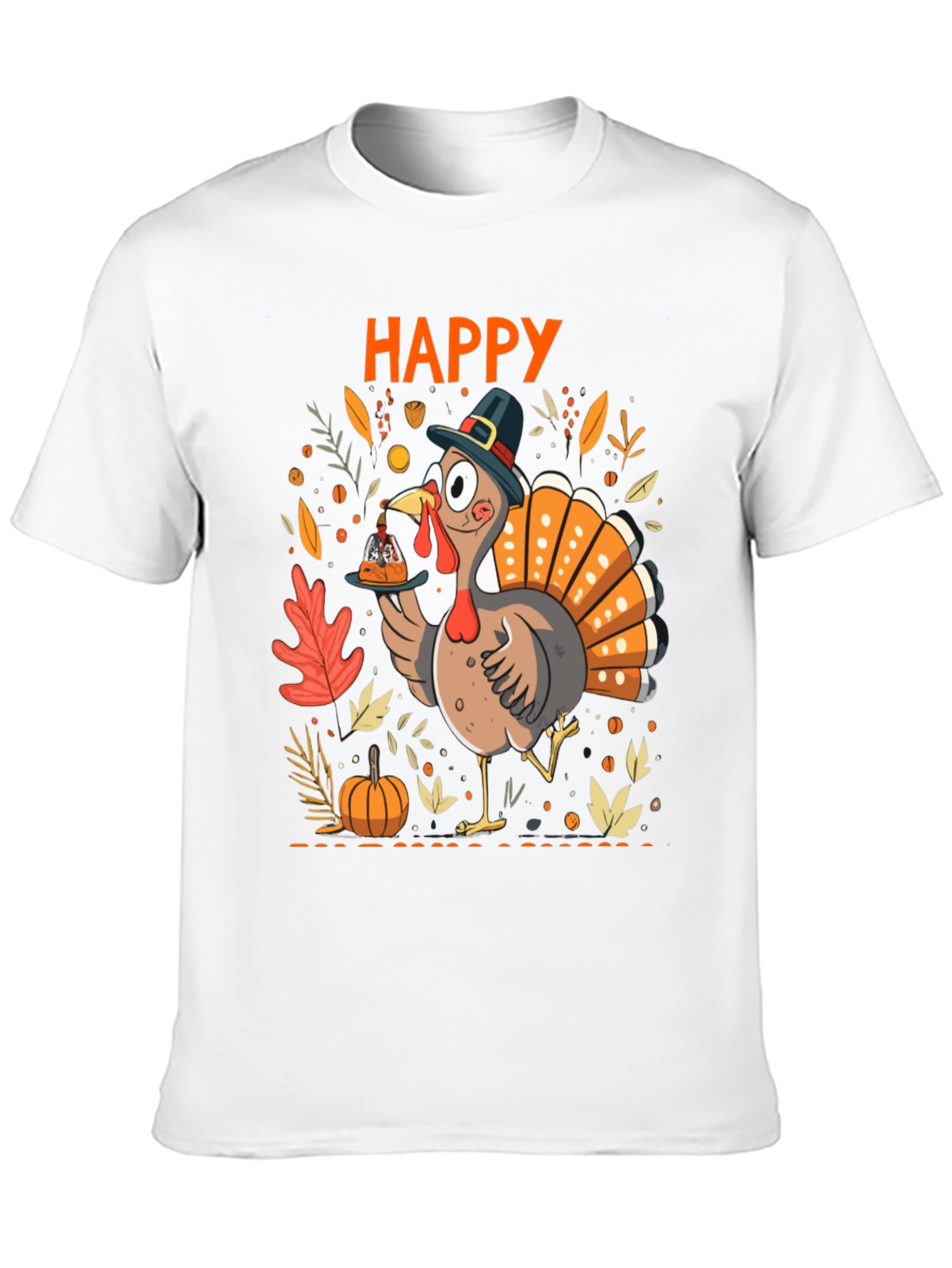 Happy Thanksgiving Turkey T-Shirt