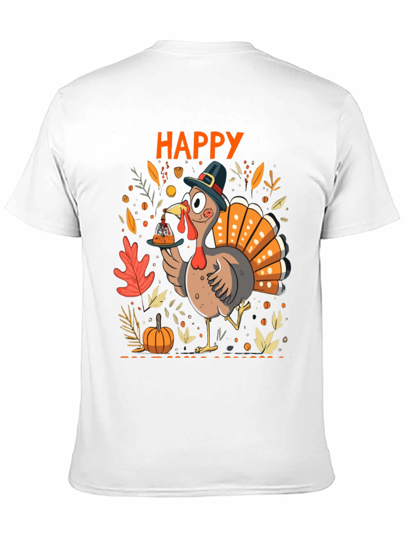 Happy Thanksgiving Turkey T-Shirt